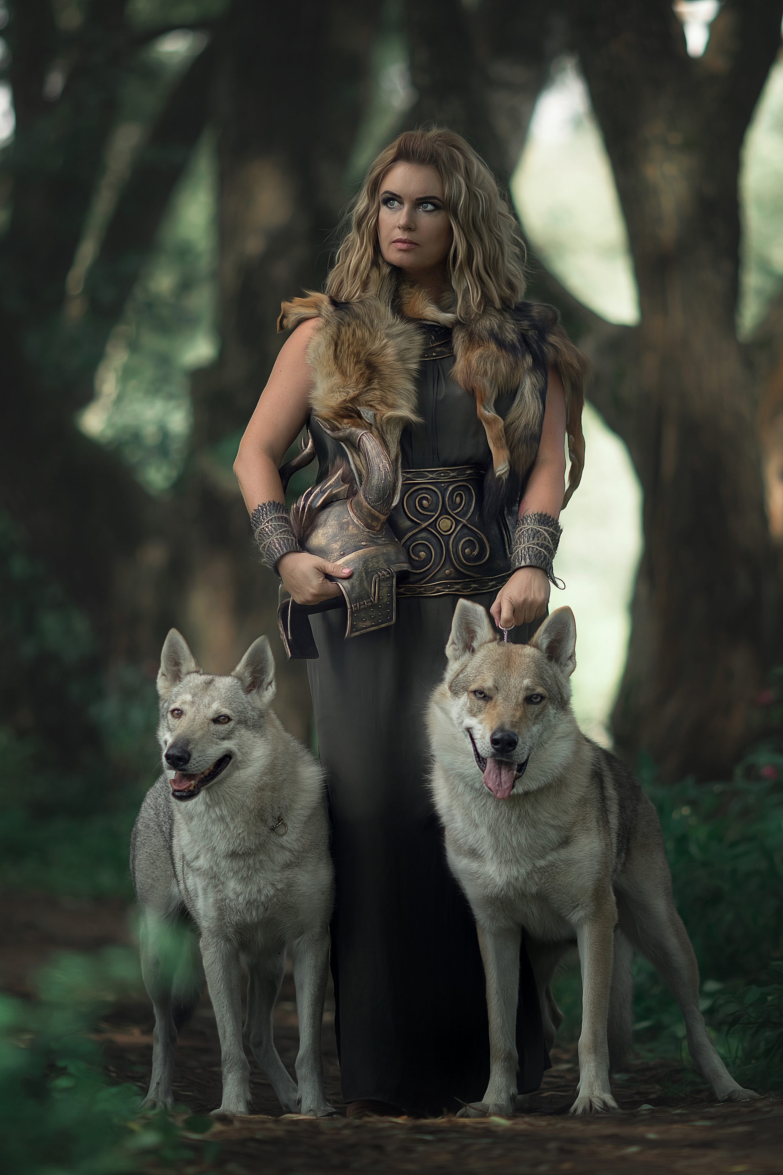 Viking & Wolf. Children’s and family photographer Ekaterina Ureva in Moscow