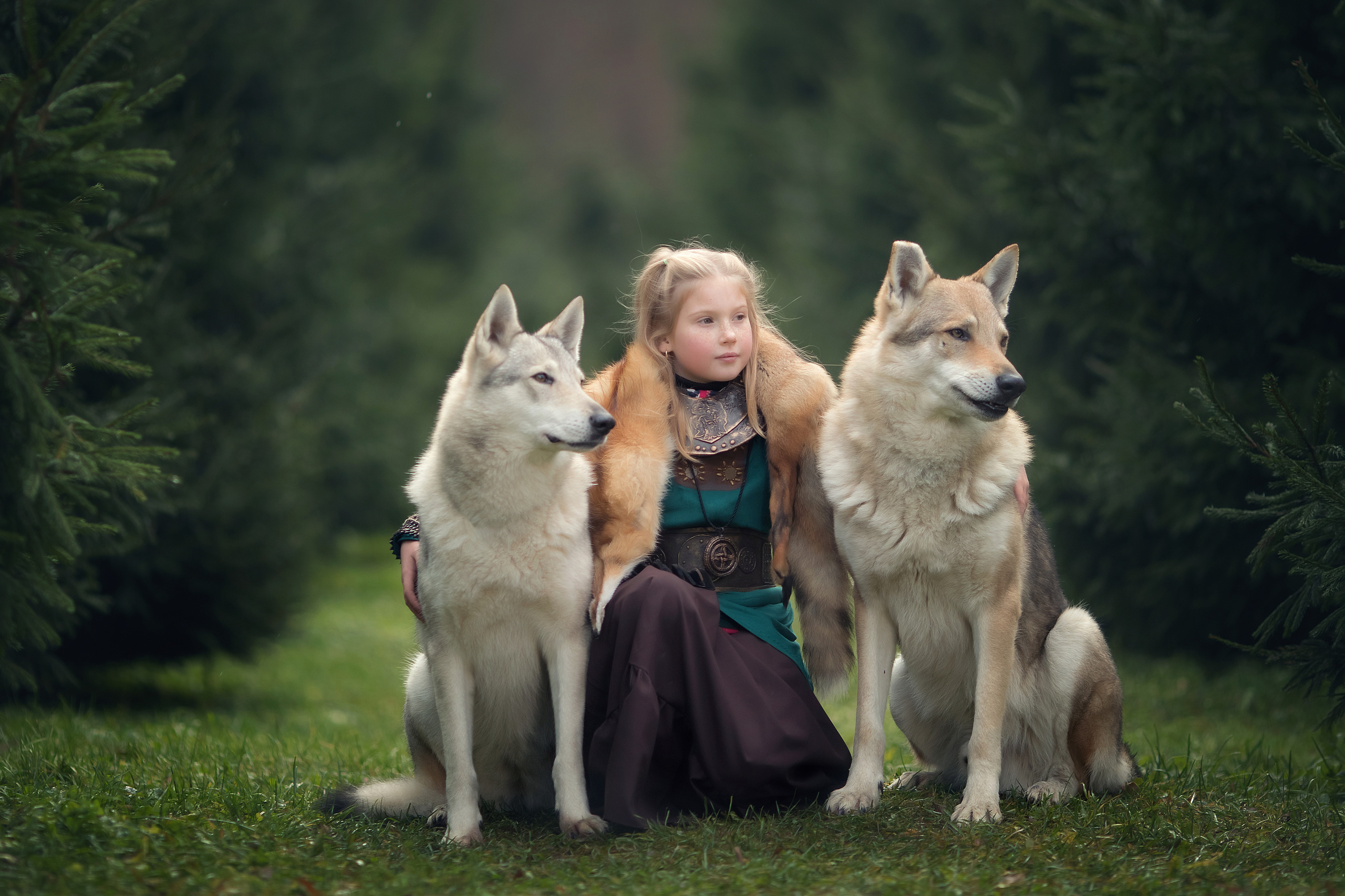 Viking & Wolf. Children’s and family photographer Ekaterina Ureva in Moscow