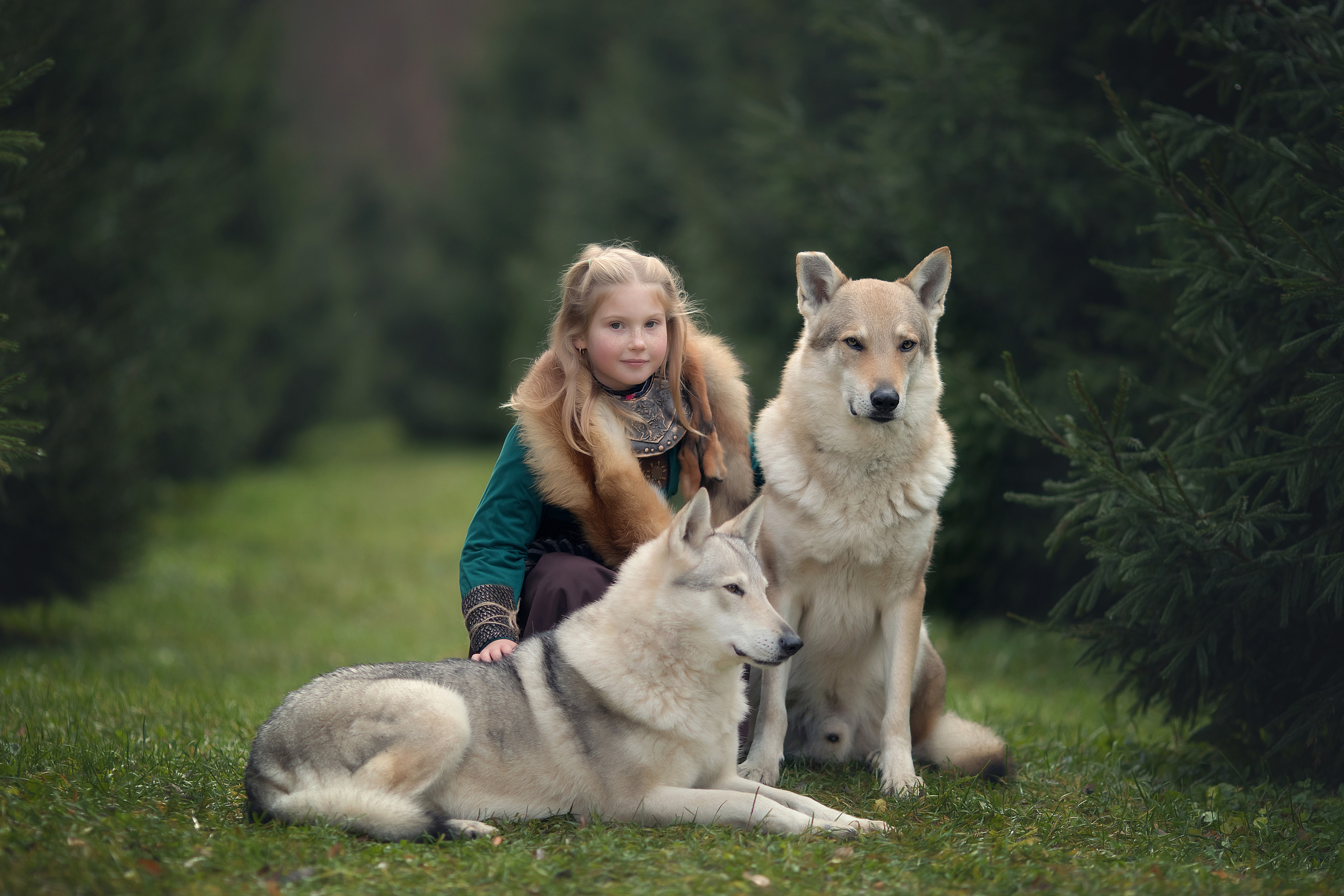Viking & Wolf. Children’s and family photographer Ekaterina Ureva in Moscow