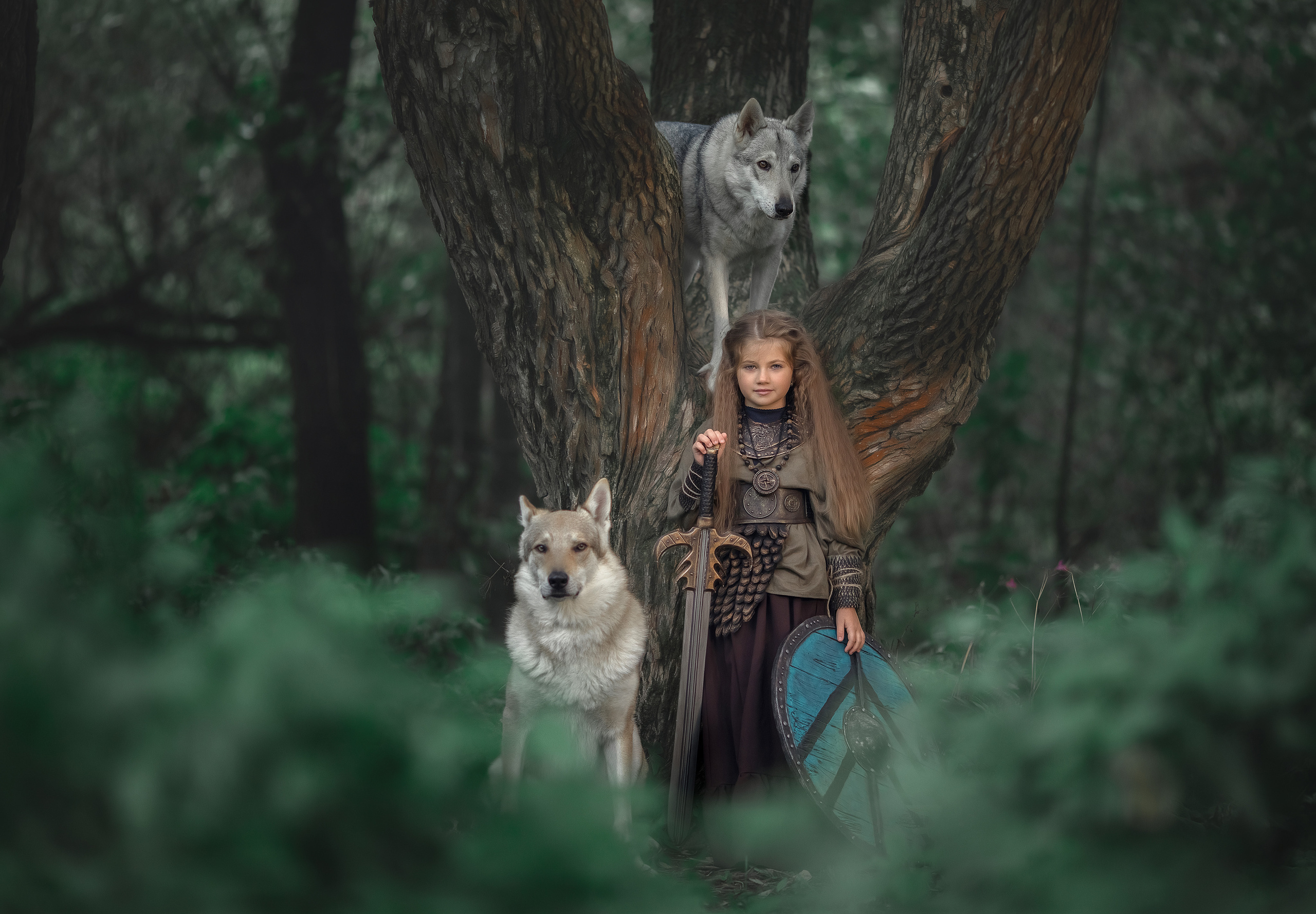 Viking & Wolf. Children’s and family photographer Ekaterina Ureva in Moscow