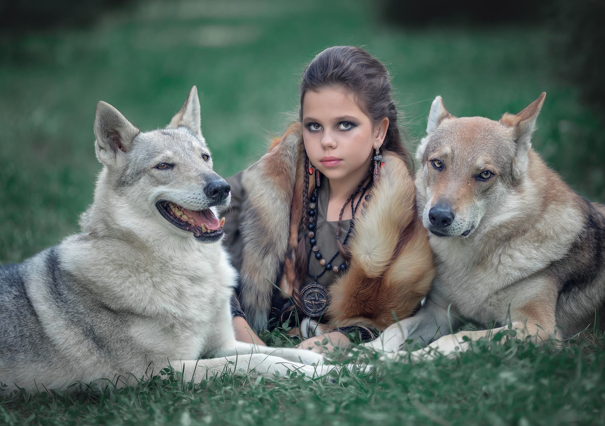 Viking & Wolf. Children’s and family photographer Ekaterina Ureva in Moscow