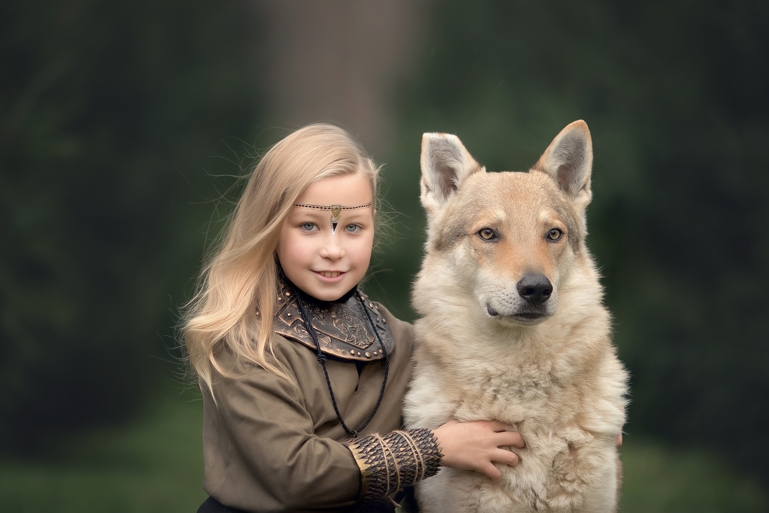 Viking & Wolf. Children’s and family photographer Ekaterina Ureva in Moscow