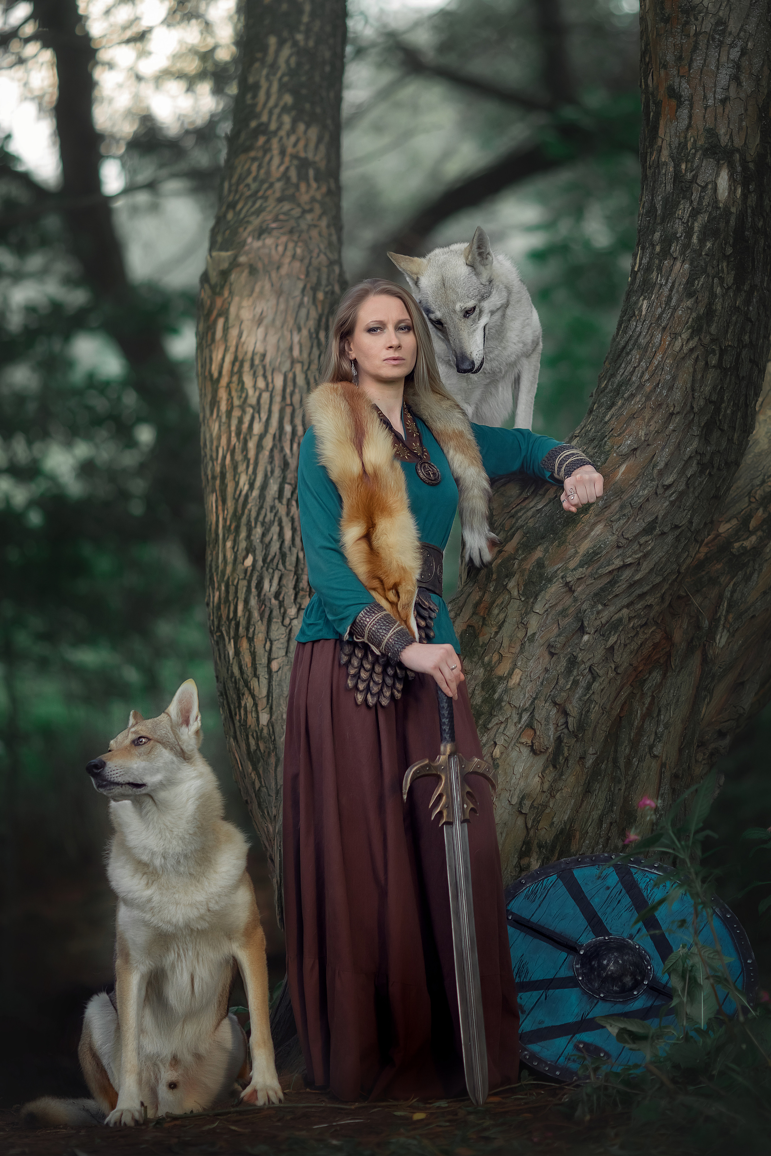 Viking & Wolf. Children’s and family photographer Ekaterina Ureva in Moscow