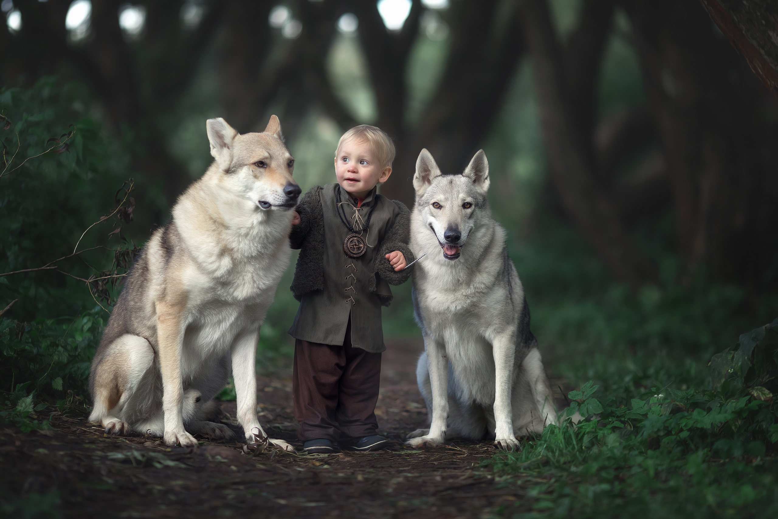 Viking & Wolf. Children’s and family photographer Ekaterina Ureva in Moscow