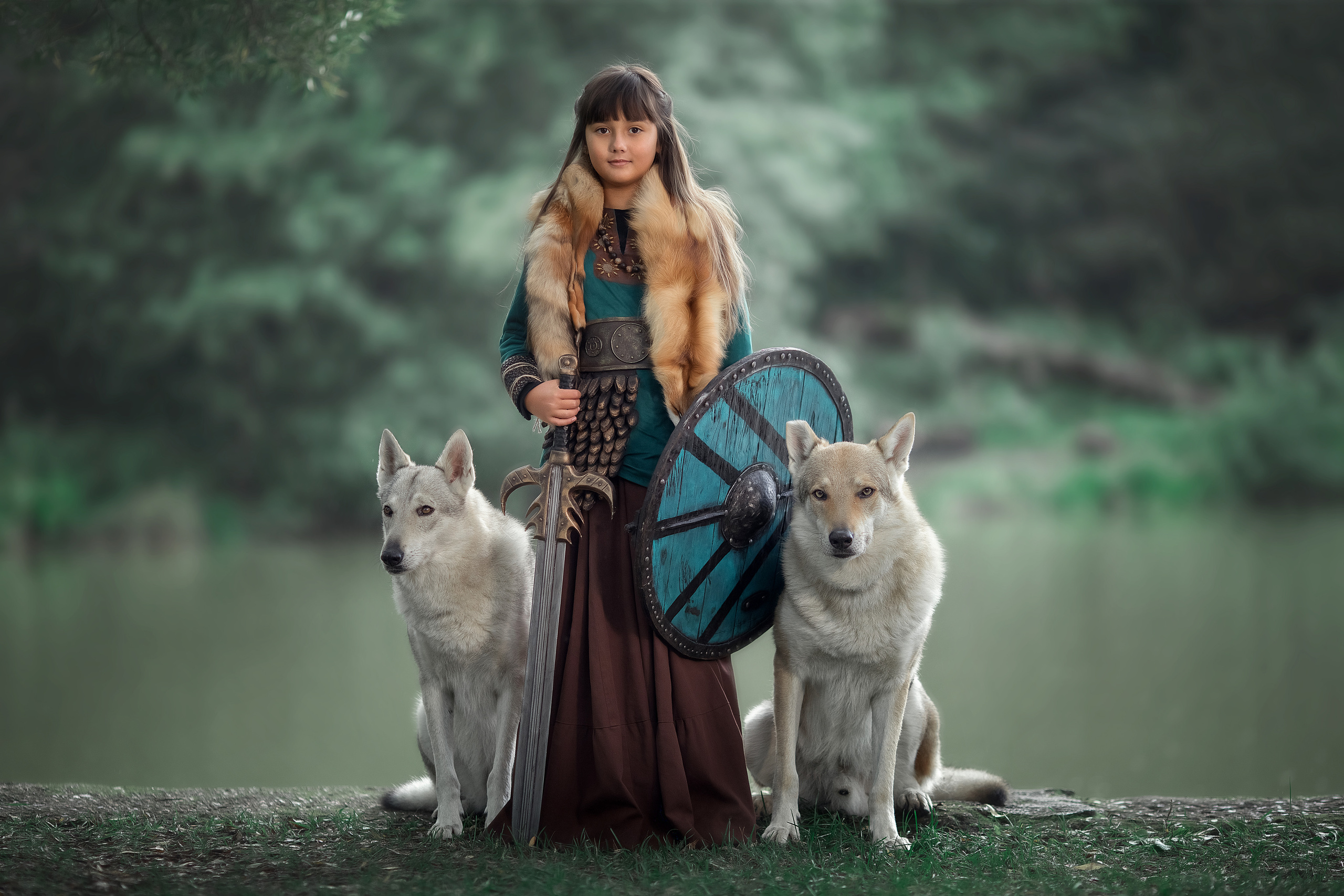 Viking & Wolf. Children’s and family photographer Ekaterina Ureva in Moscow
