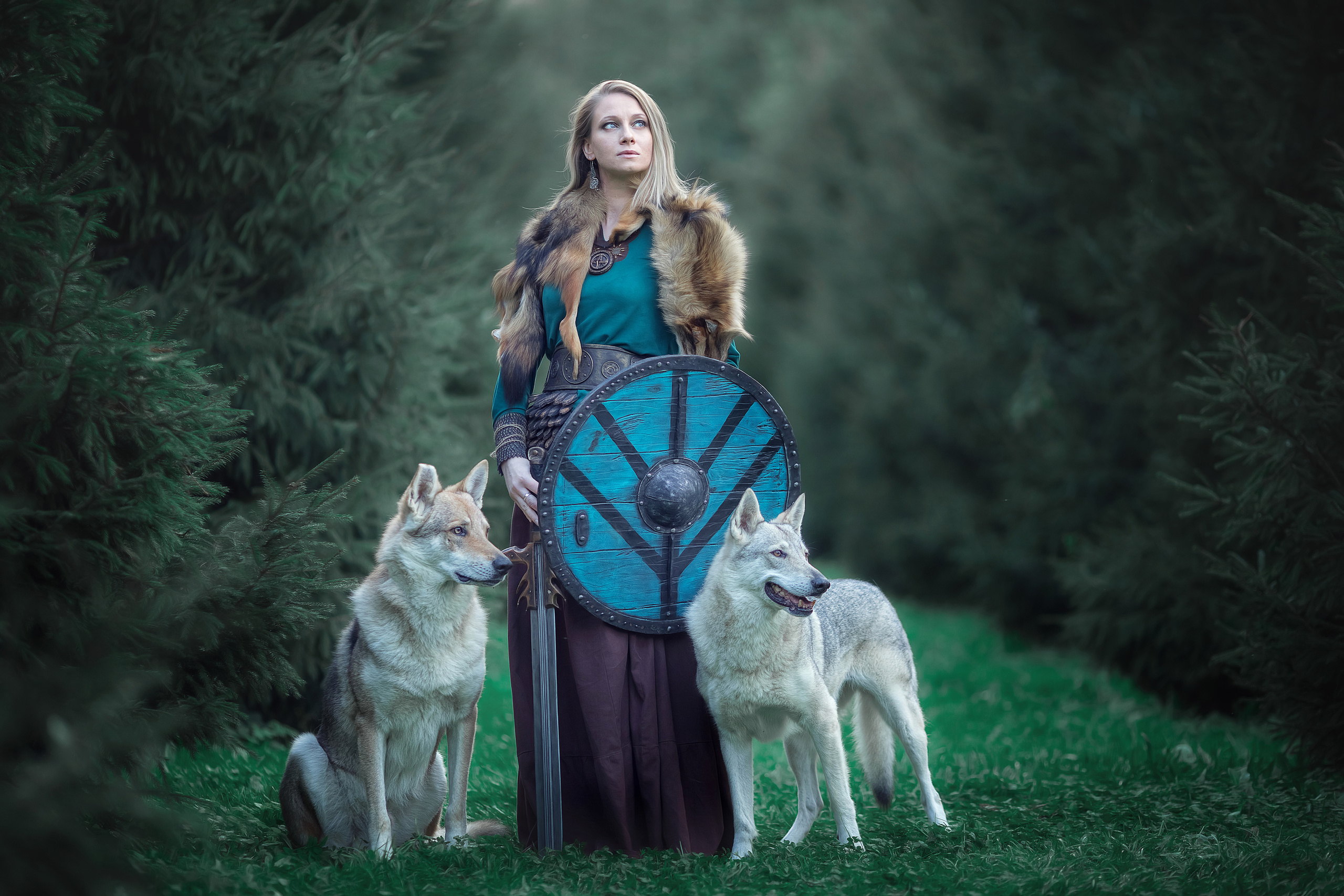 Viking & Wolf. Children’s and family photographer Ekaterina Ureva in Moscow