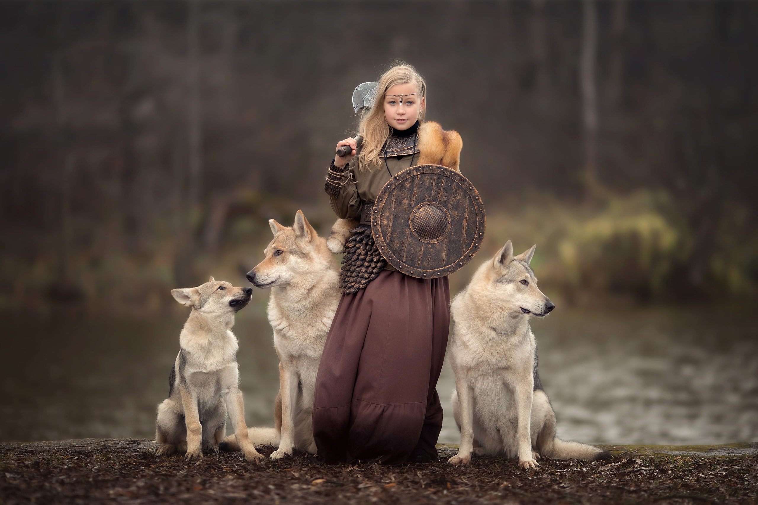Viking & Wolf. Children’s and family photographer Ekaterina Ureva in Moscow