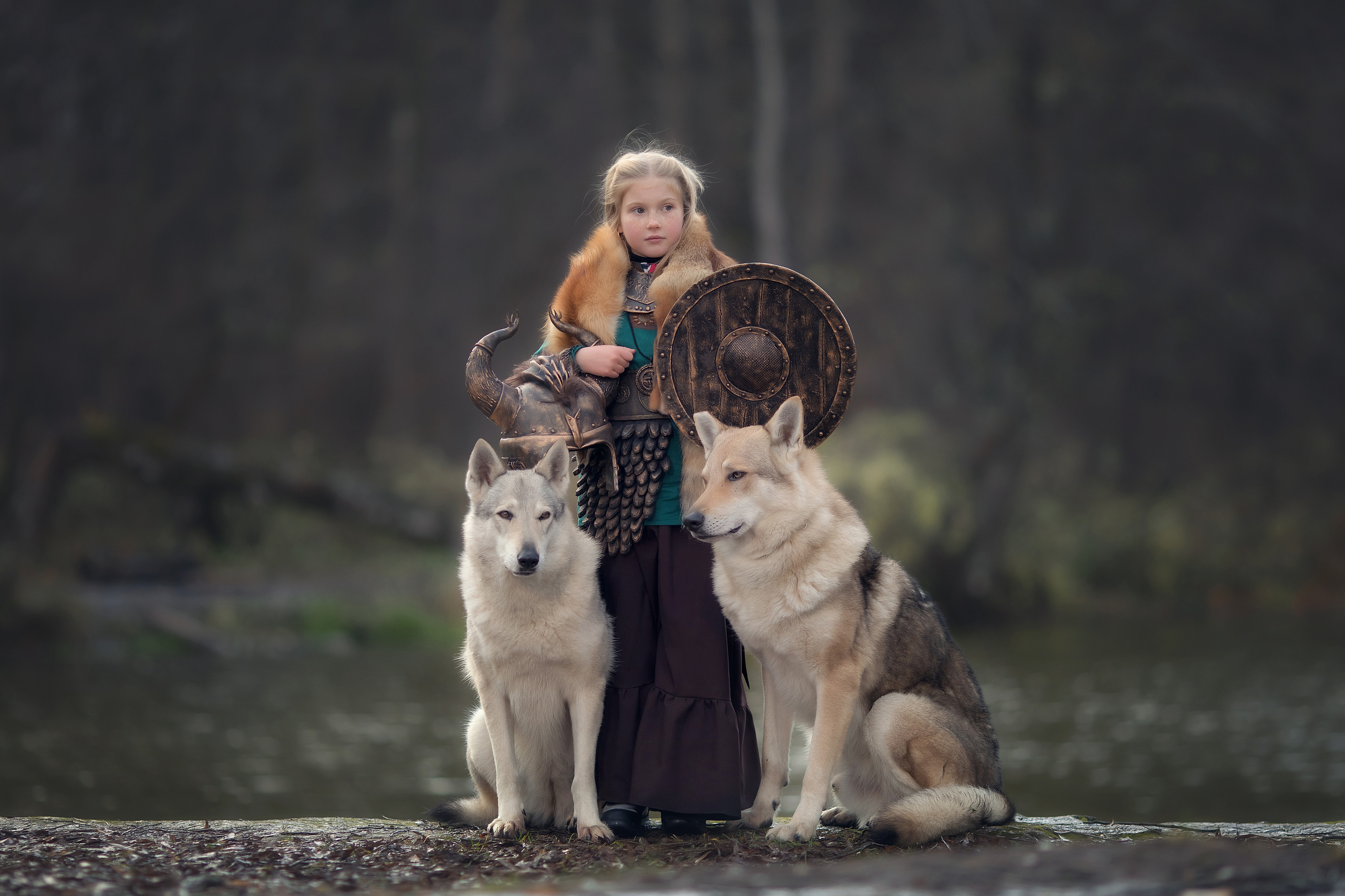 Viking & Wolf. Children’s and family photographer Ekaterina Ureva in Moscow