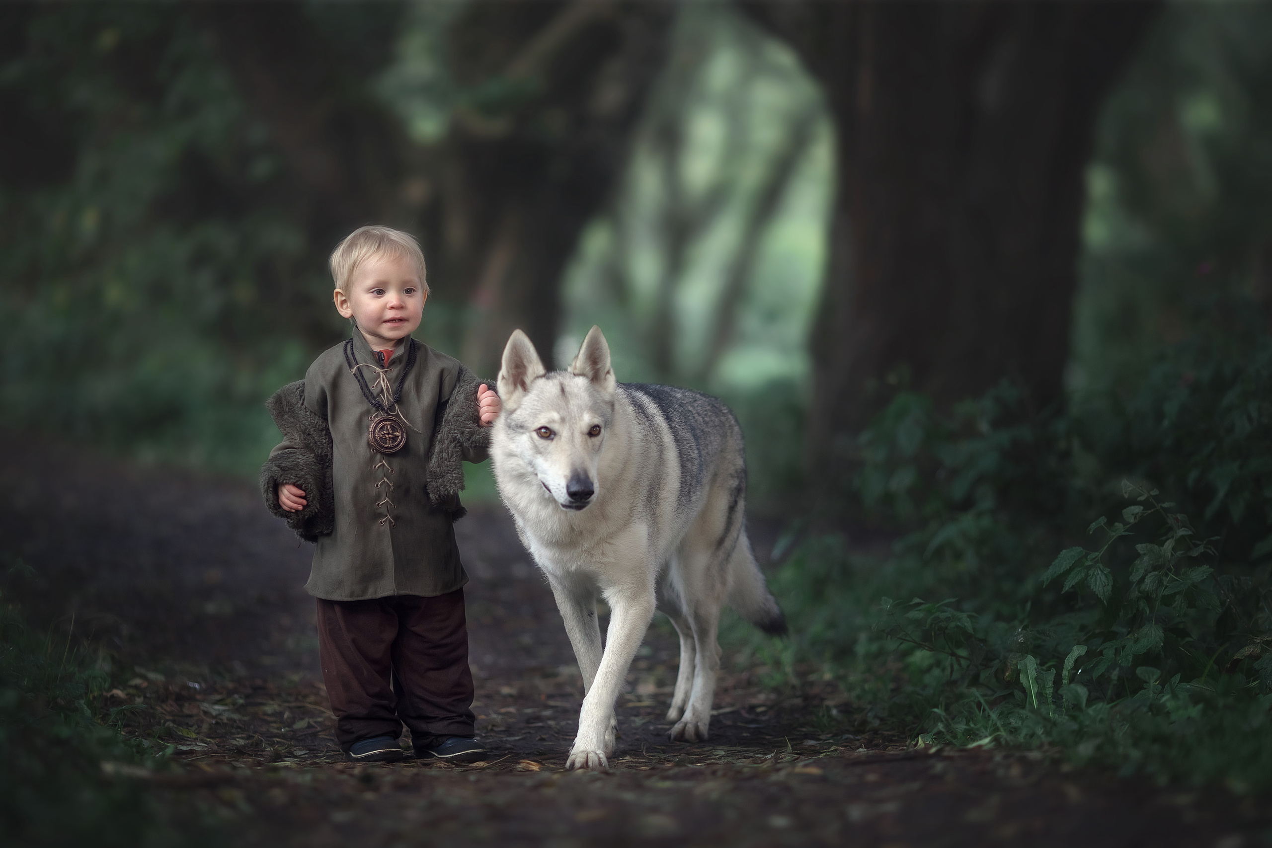 Viking & Wolf. Children’s and family photographer Ekaterina Ureva in Moscow