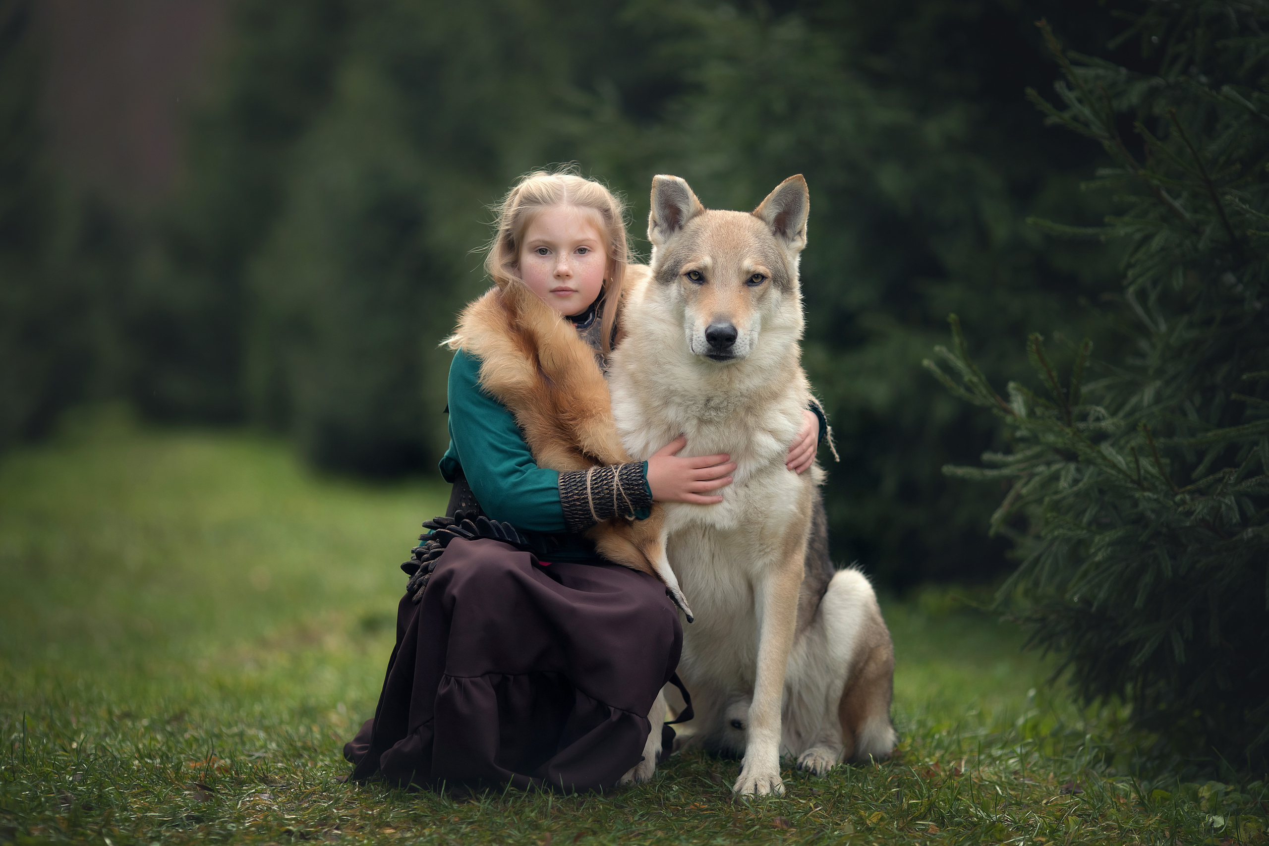 Viking & Wolf. Children’s and family photographer Ekaterina Ureva in Moscow