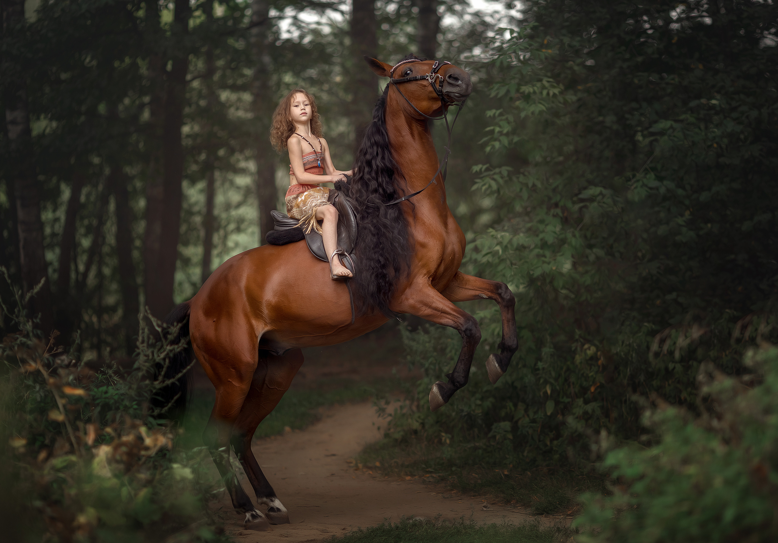 The chief’s daughter. Children’s and family photographer Ekaterina Ureva in Moscow