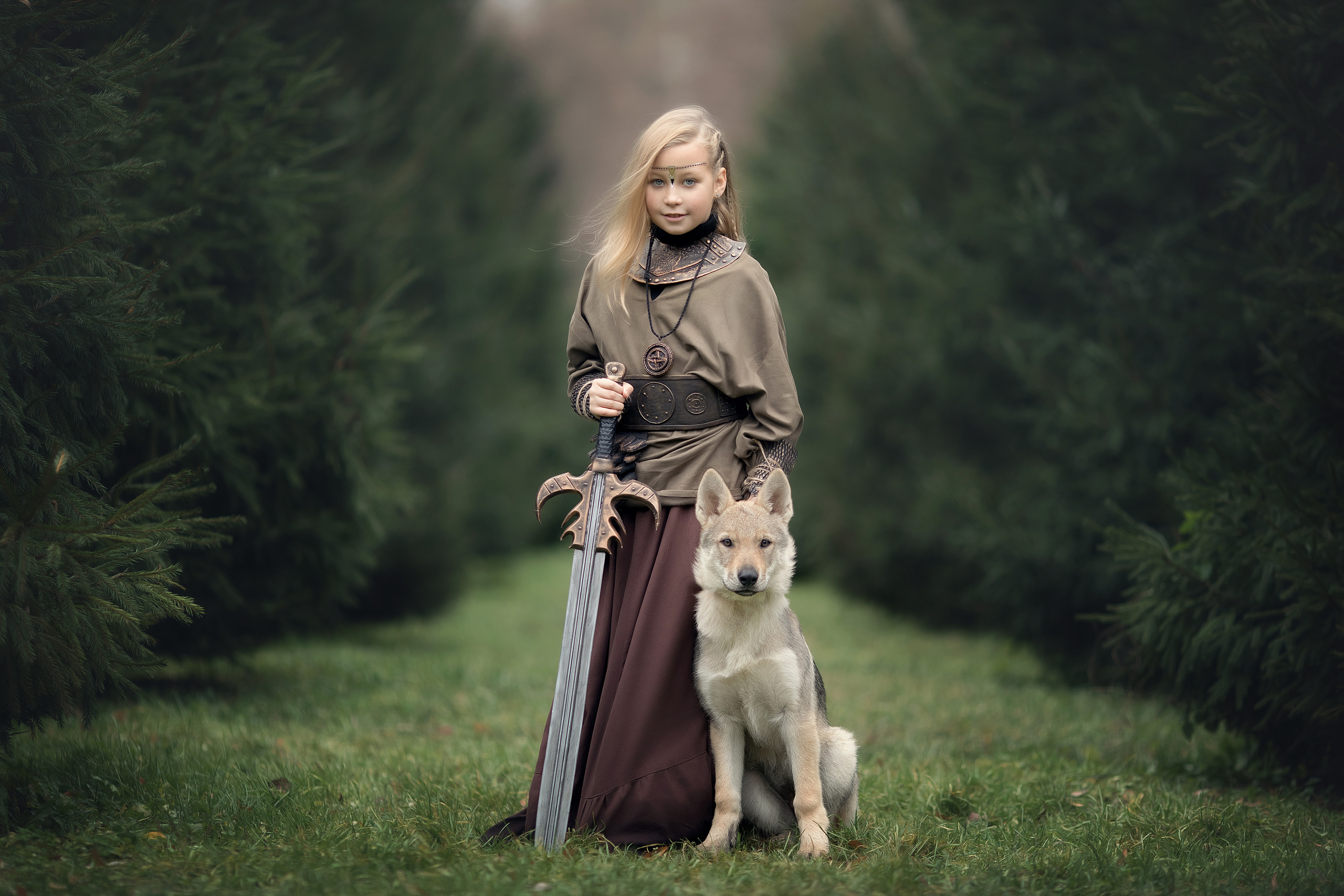 Viking & Wolf. Children’s and family photographer Ekaterina Ureva in Moscow