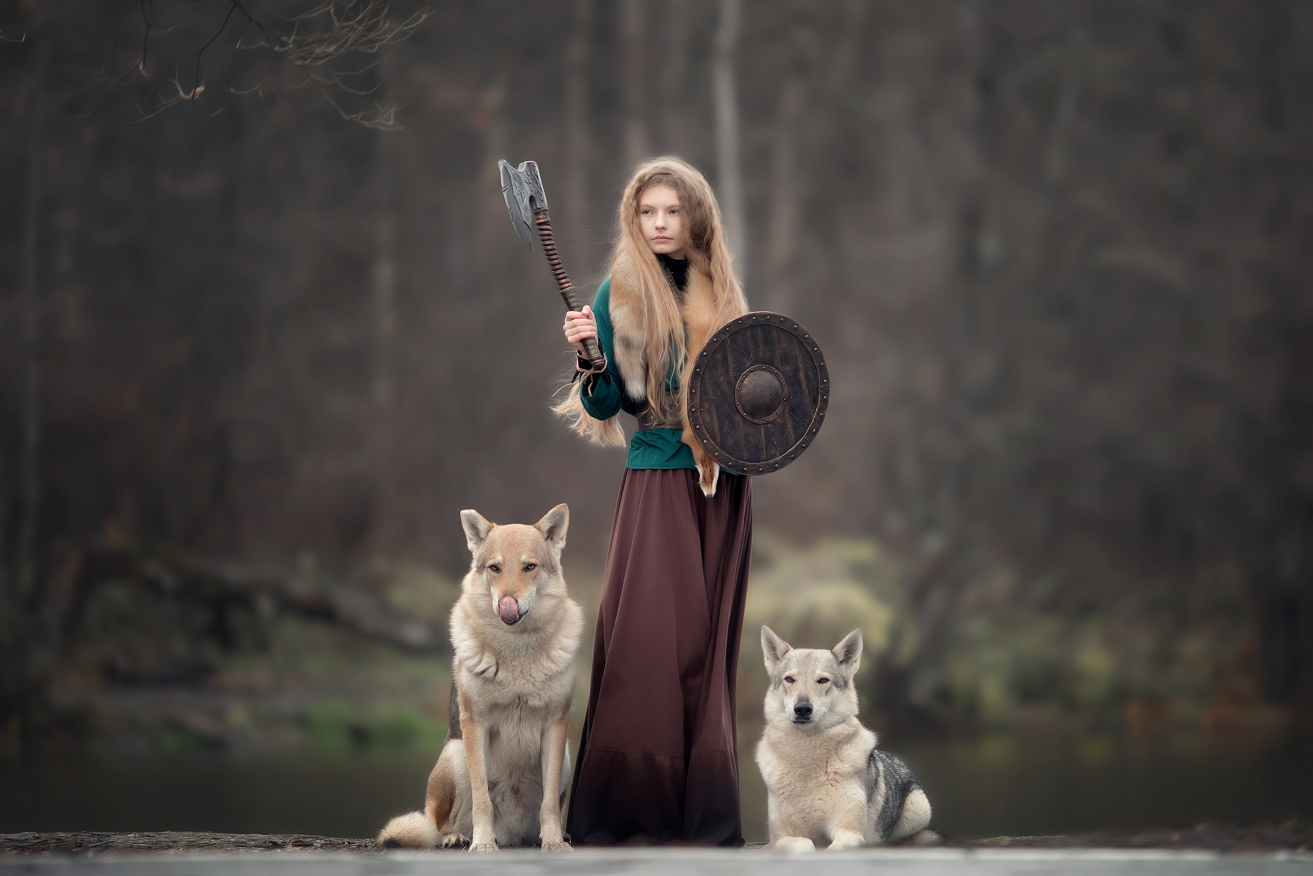 Viking & Wolf. Children’s and family photographer Ekaterina Ureva in Moscow