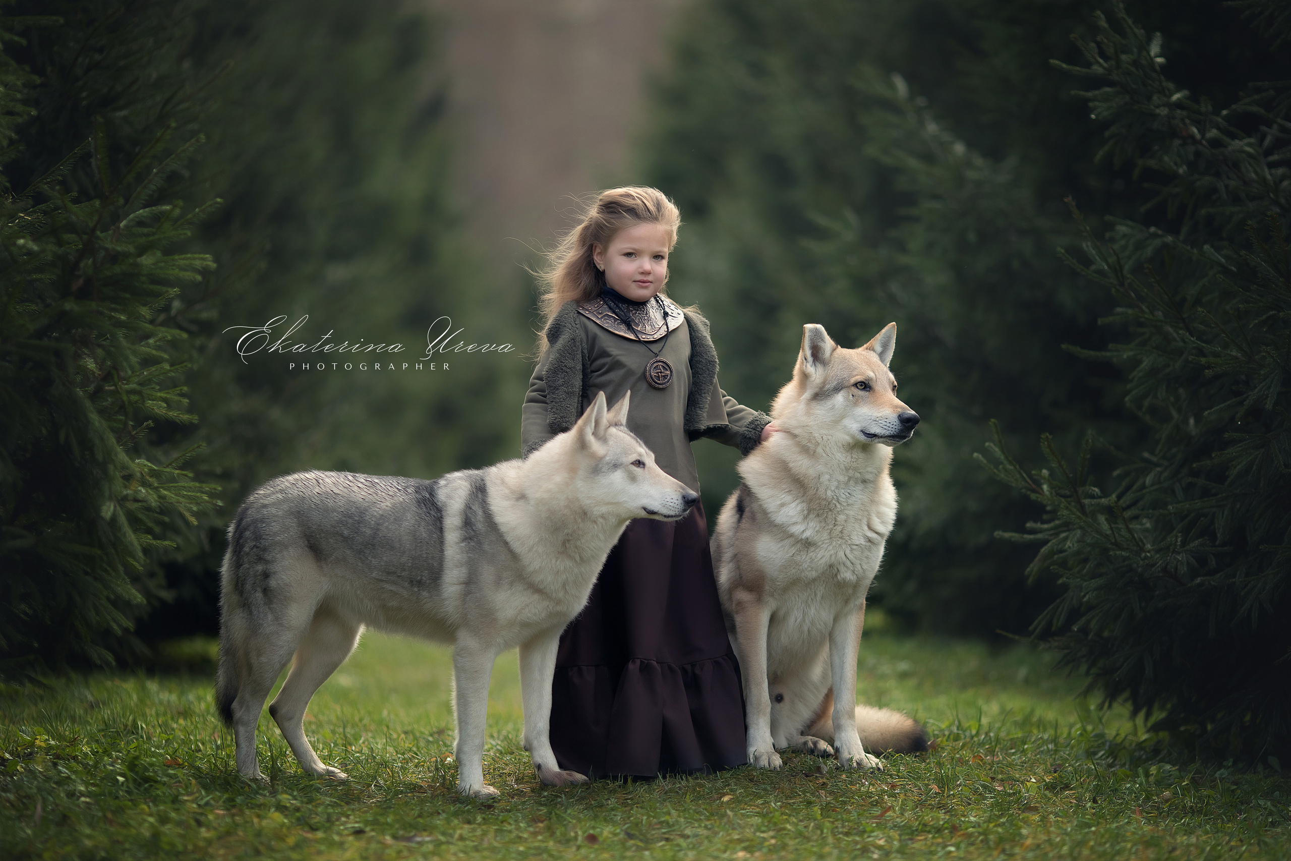 Viking & Wolf. Children’s and family photographer Ekaterina Ureva in Moscow