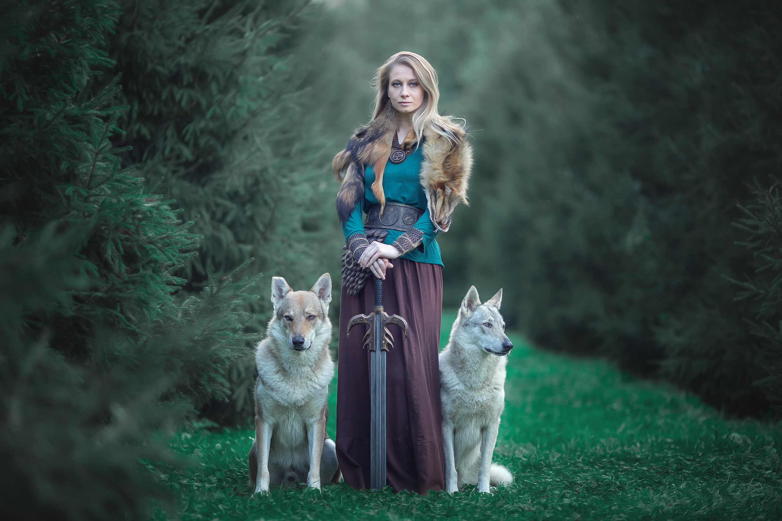 Viking & Wolf. Children’s and family photographer Ekaterina Ureva in Moscow