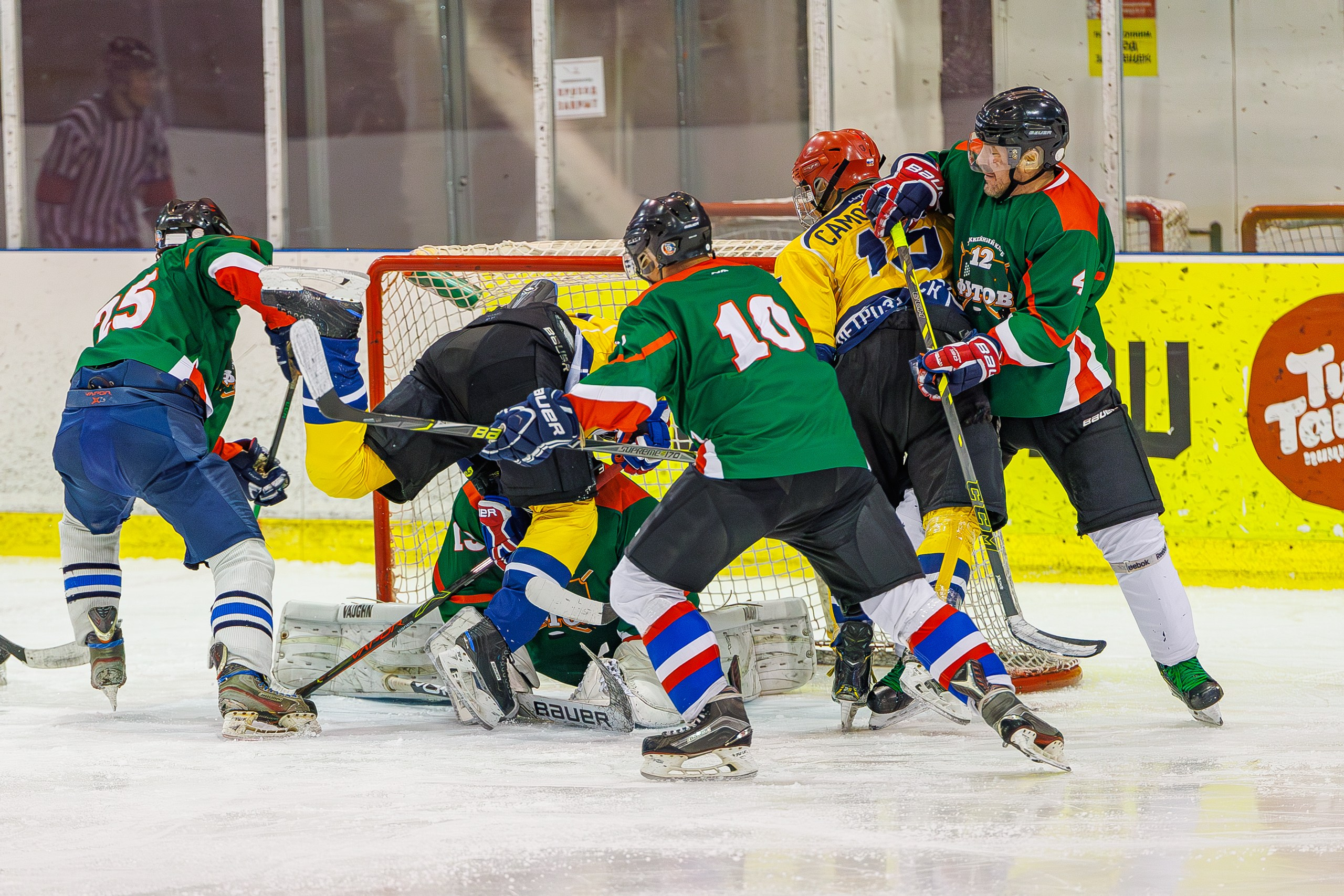 Хоккей. Спортивный репортаж