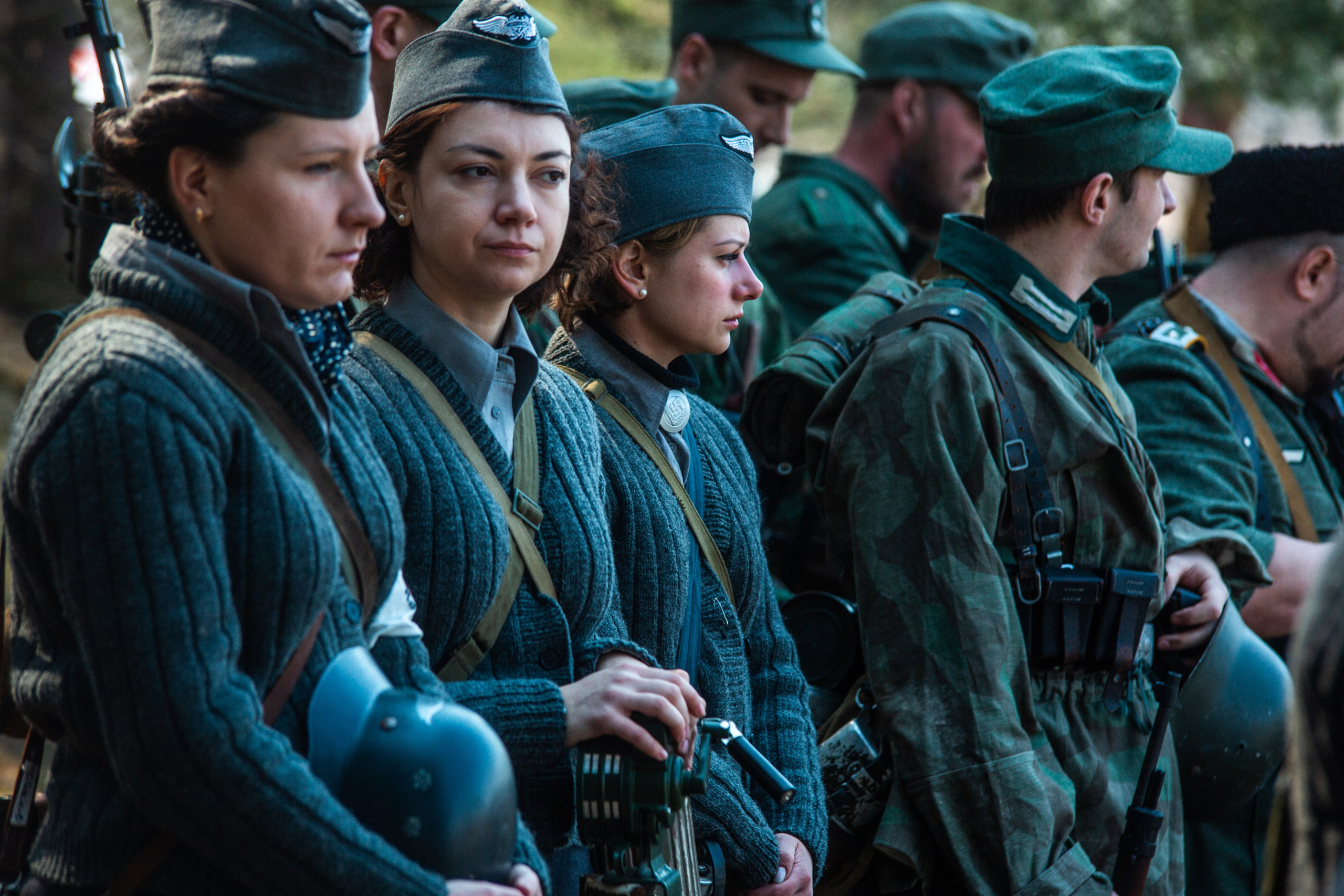 РЕКОНСТРУКЦИЯ БОЯ — ВОВ — БИТВА ЗА ГОРОД. Профессиональный фотограф в Мценске и Орловской области