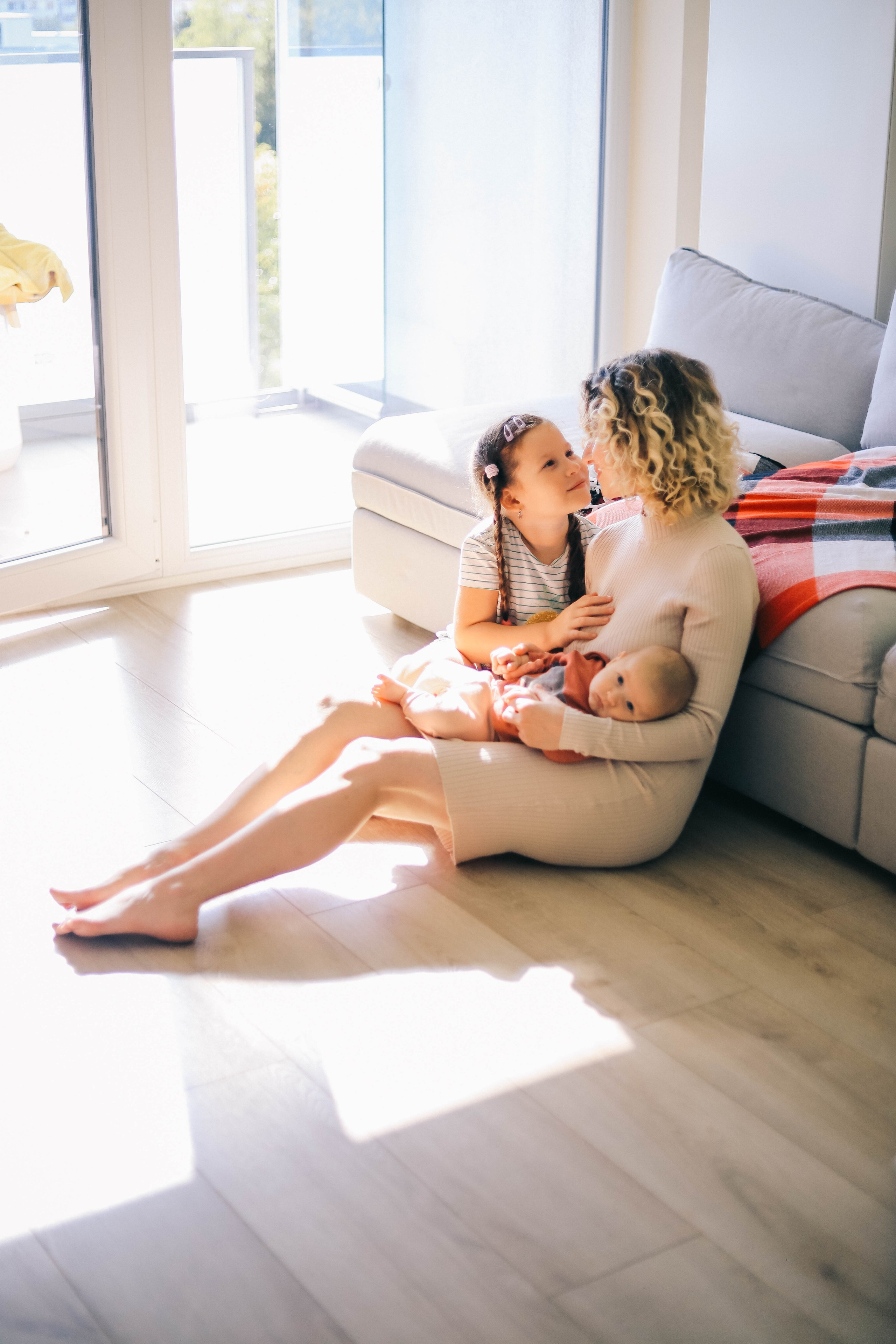 Луиза домашняя фотосессия. Женский/Детский фотограф в Симферополе Вероника Слепогина