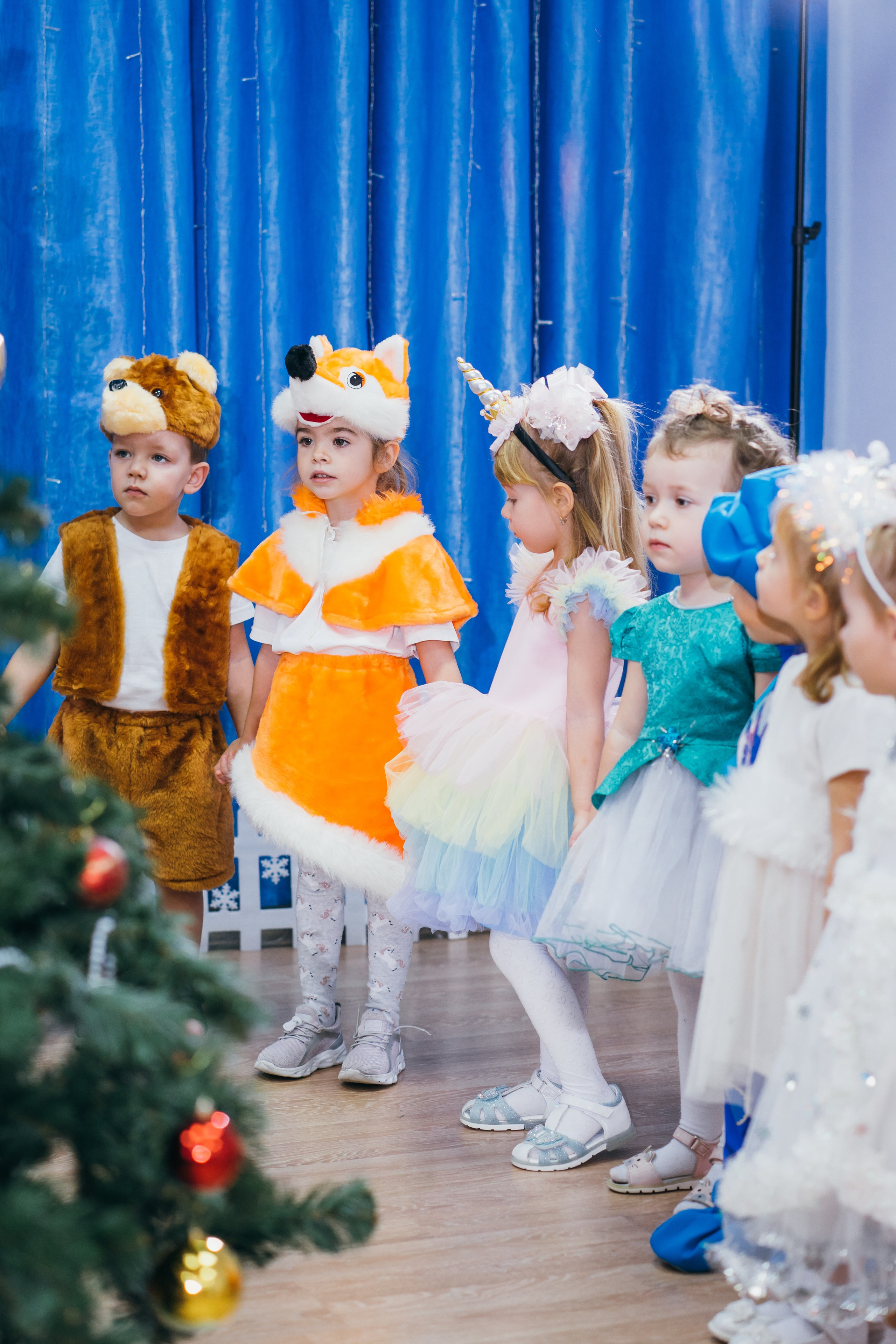 Новогодний утренник в детском саду. Профессиональный фотограф Геленджик, Новоросийск Виктория Цейс