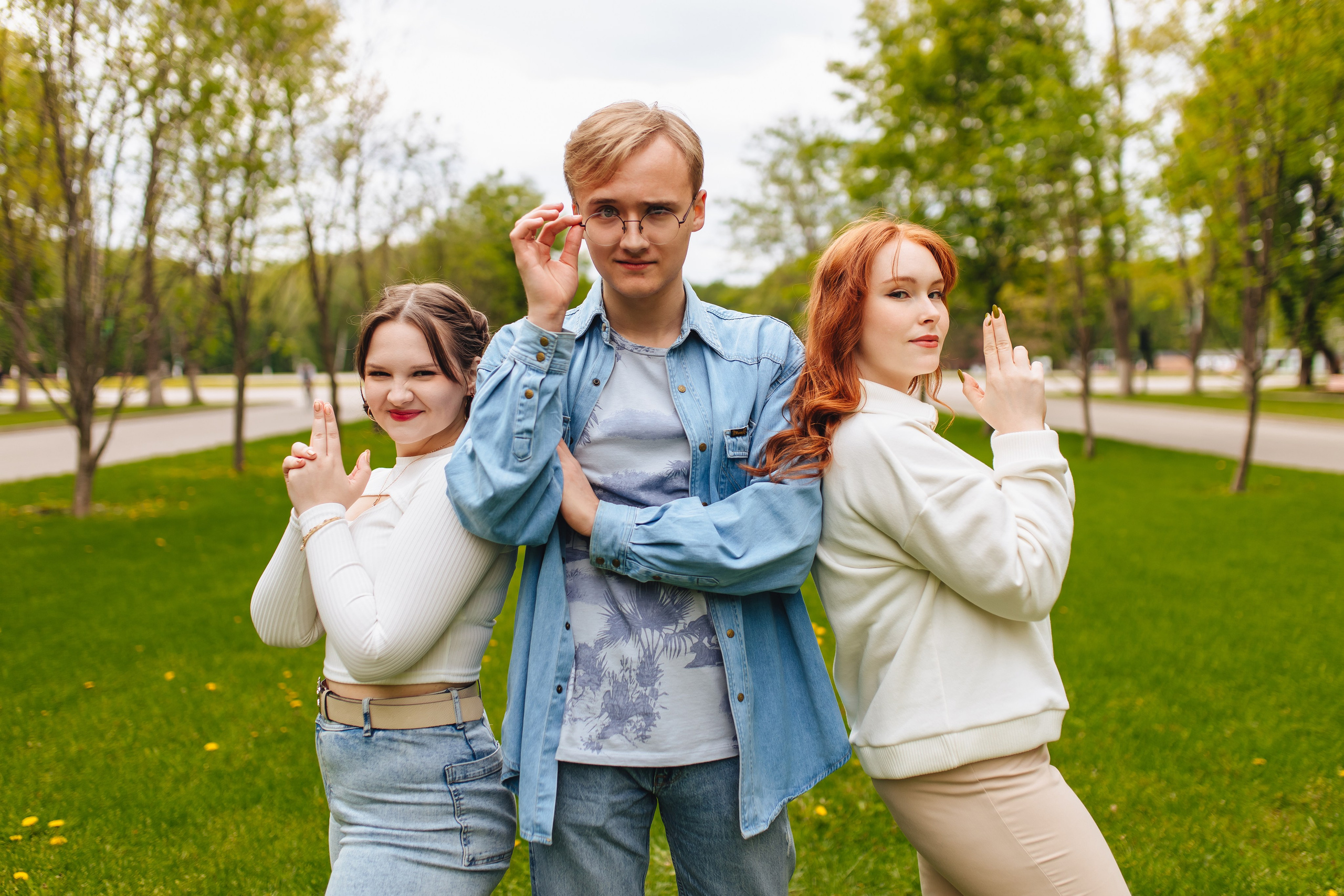 11 класс в парке. Свадебный и семейный фотограф в Туле и области Маша Костина