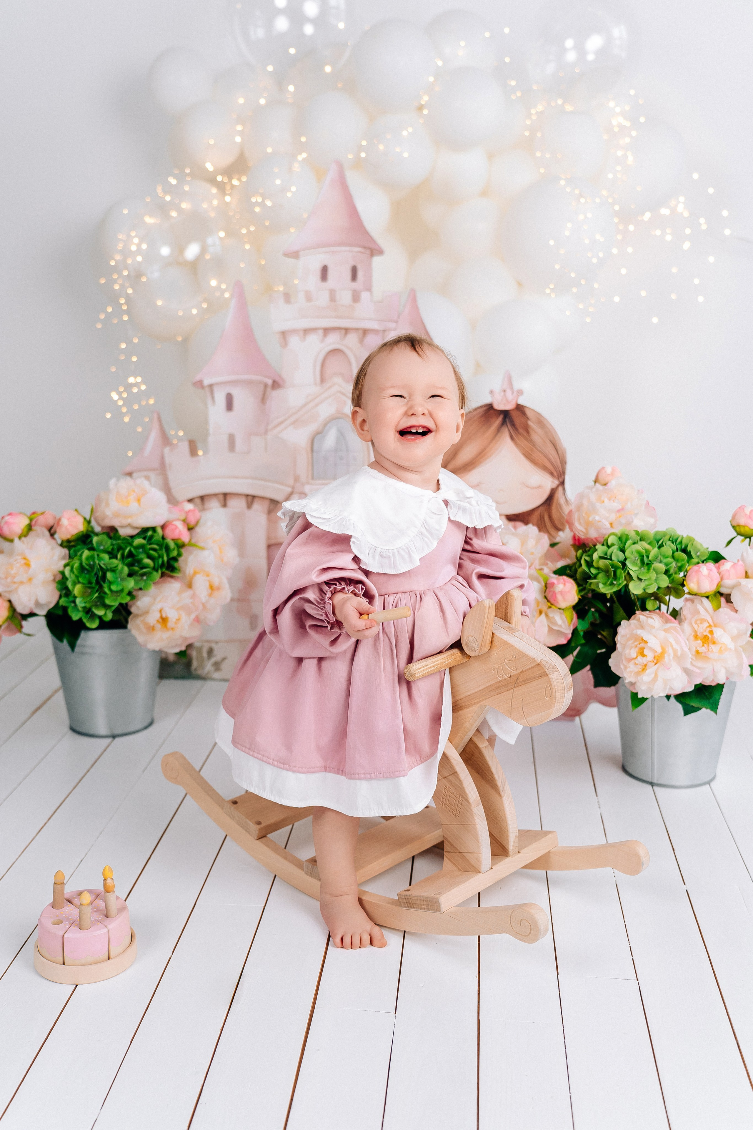 1 годик. «Лама» Детская фотостудия Уфа