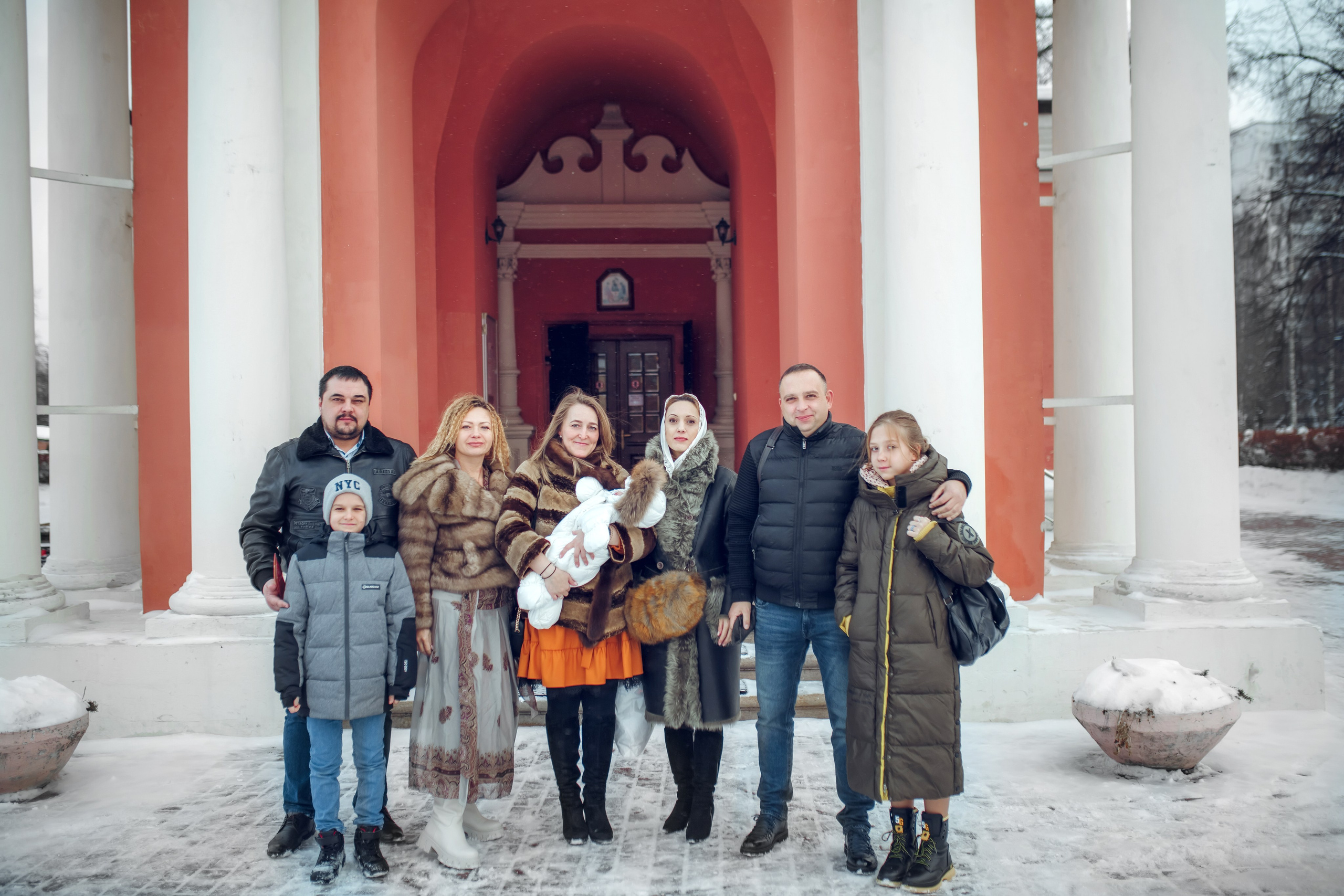 Крещение Дарьи. Фотограф на Крещение, семейный фотограф в Москве