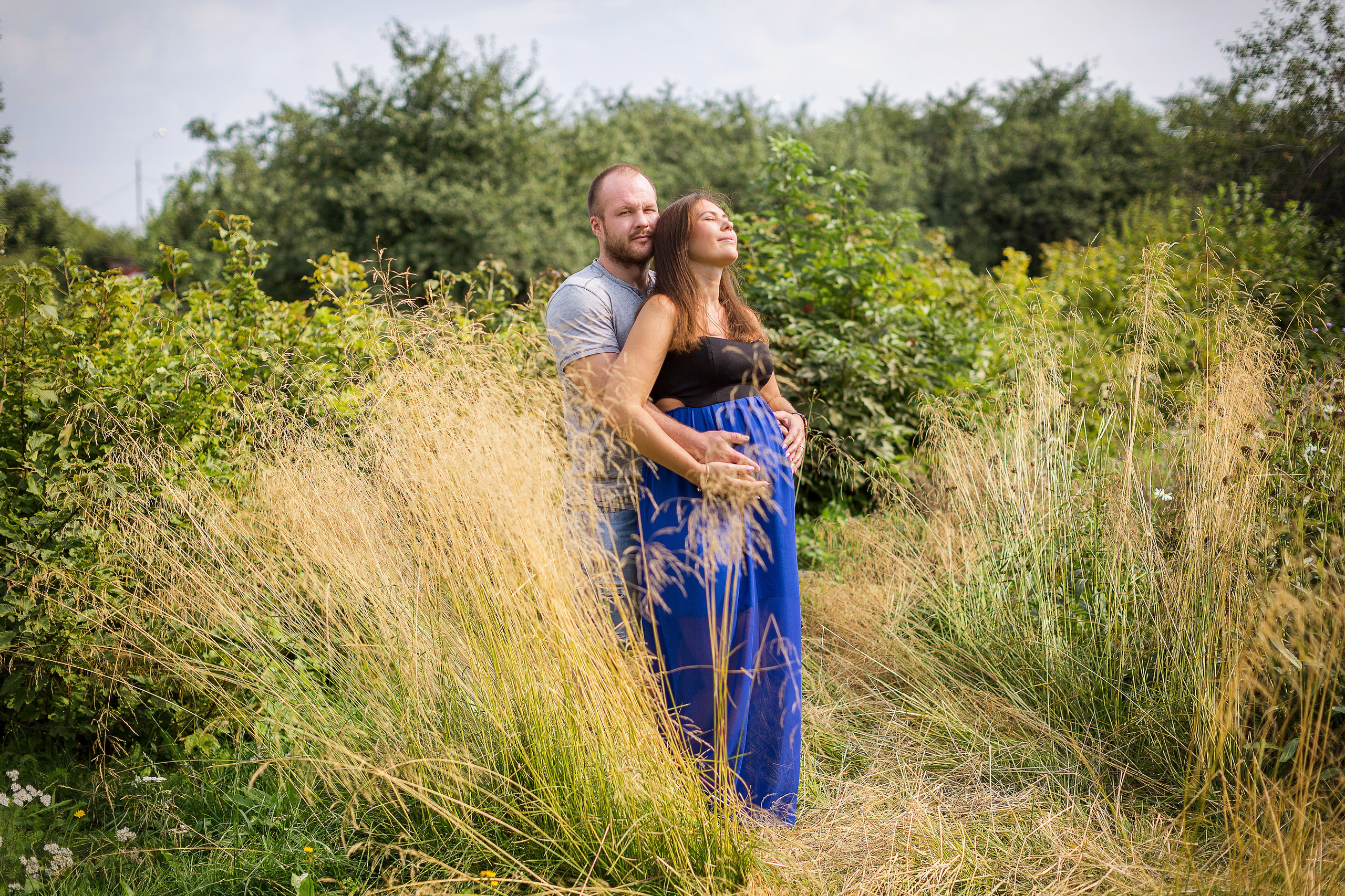 Наташа и Андрей. Фотограф на Крещение, семейный фотограф в Москве