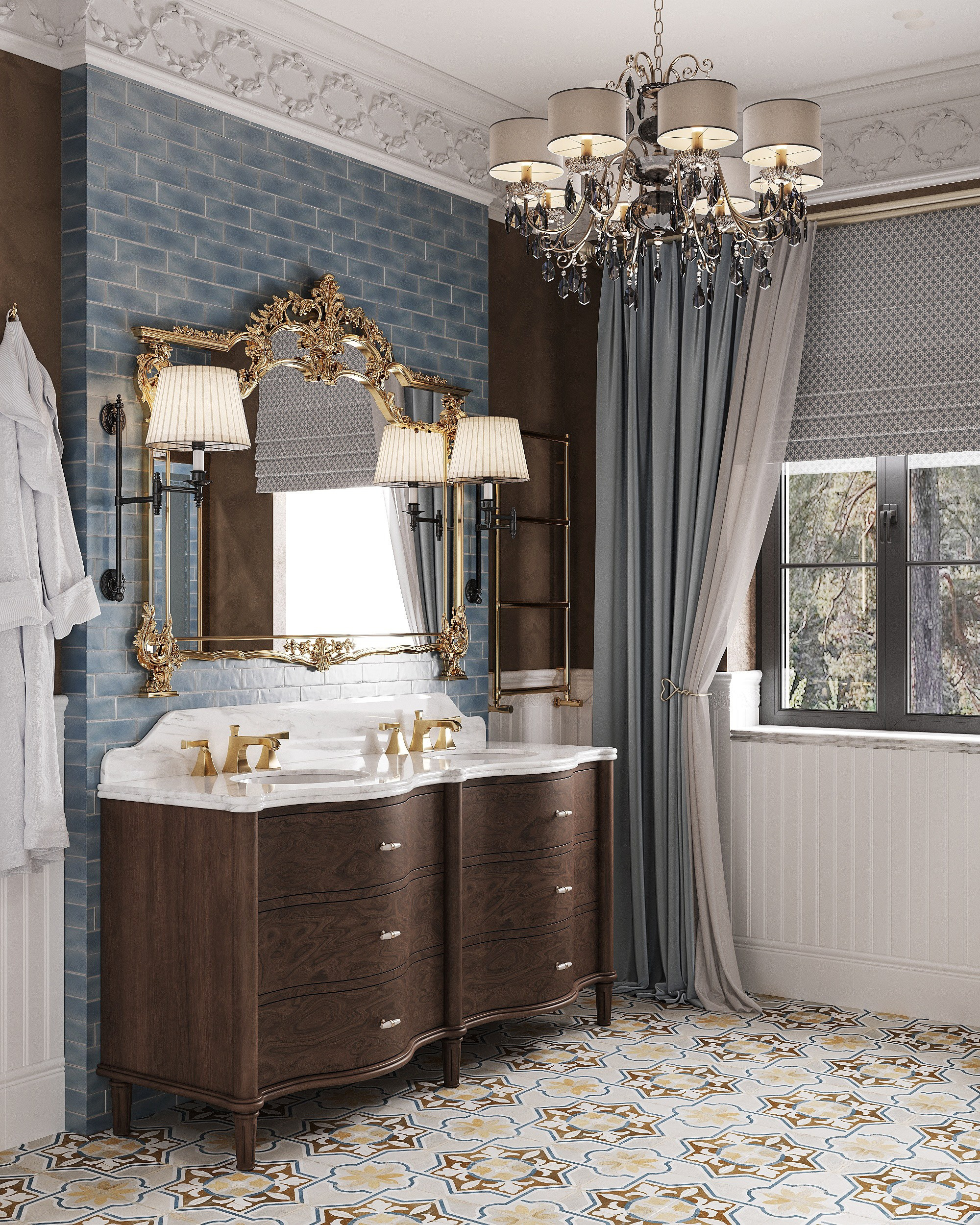 Provence house interior | 400 m² | 2025. 3D Визуализатор Великородная Виктория