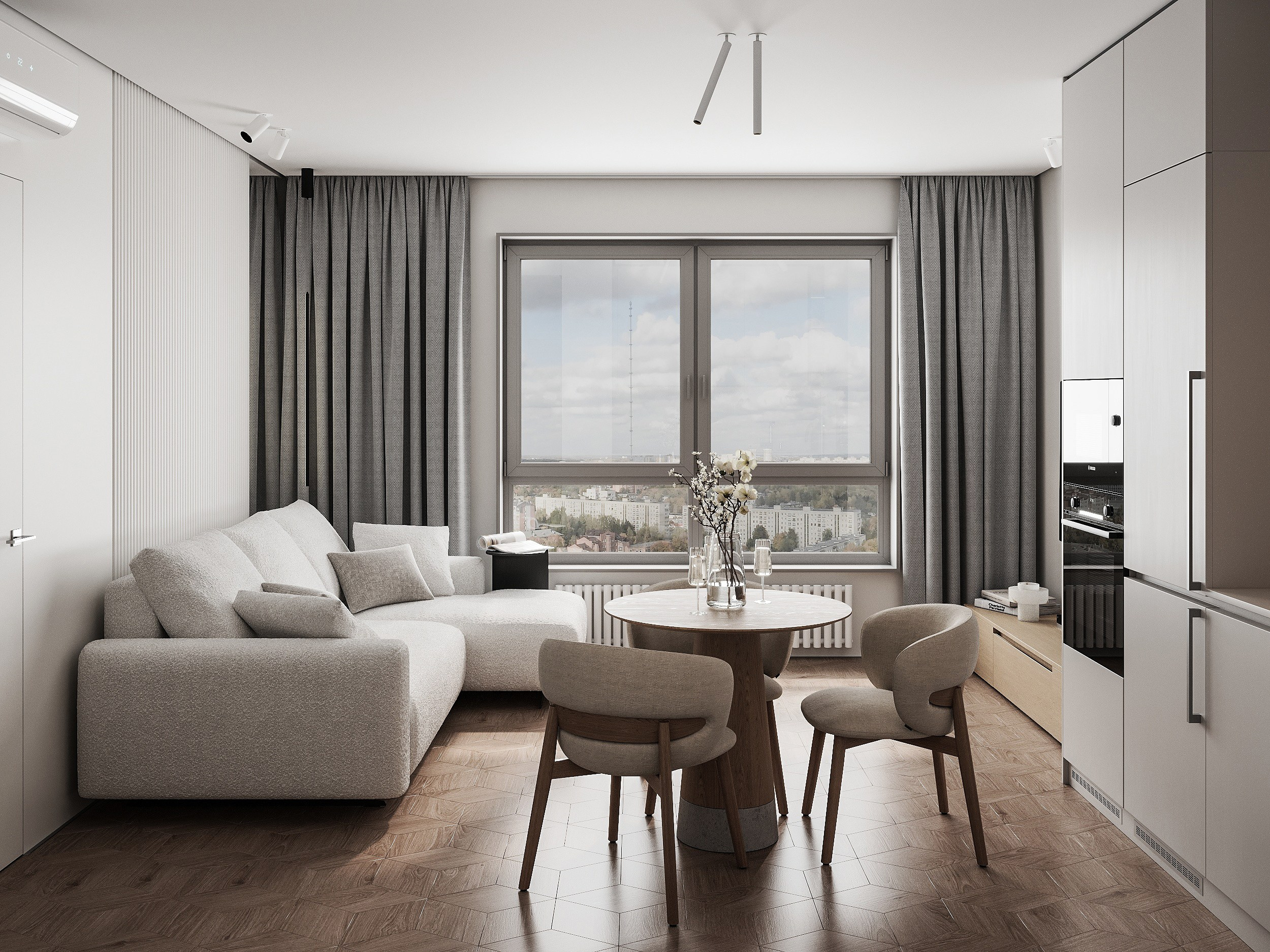 ЖК Крондштатский | 40.5 m² | 2025. 3D Визуализатор Великородная Виктория