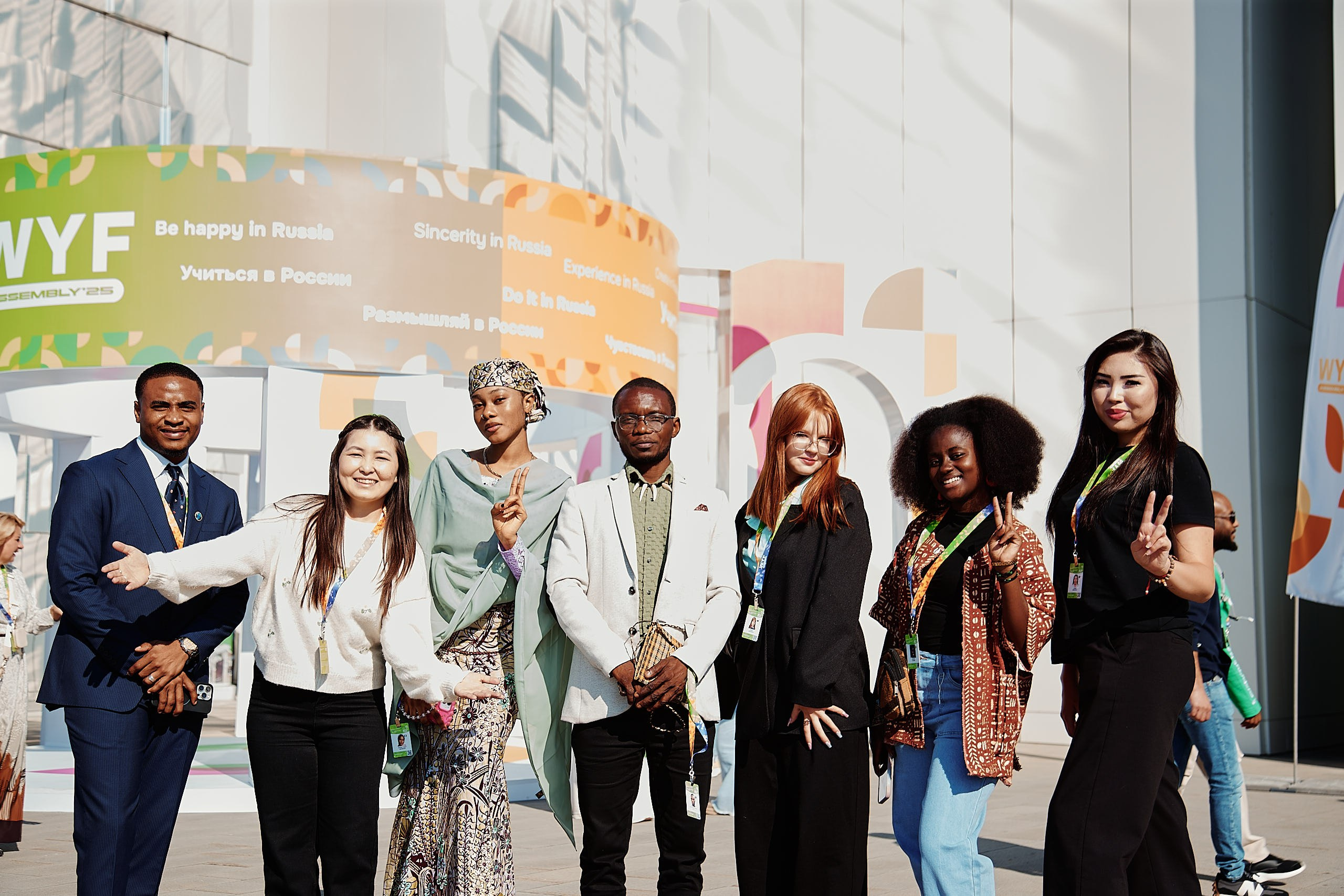 Слет фестиваля молодежи 2025. Репортажная съемка в Москве