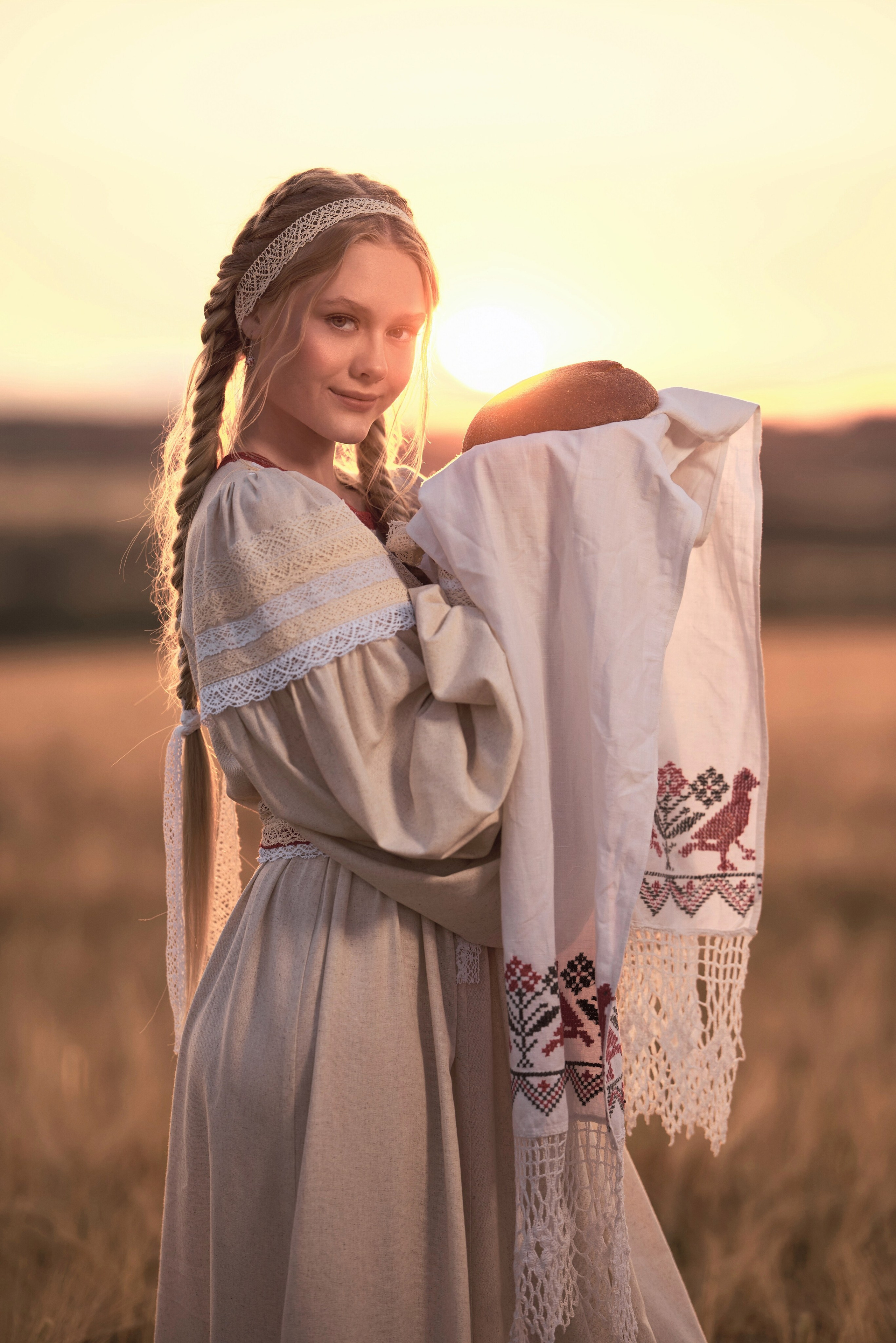 В Е Р А — колосок. Фотограф Денис Кривопусков