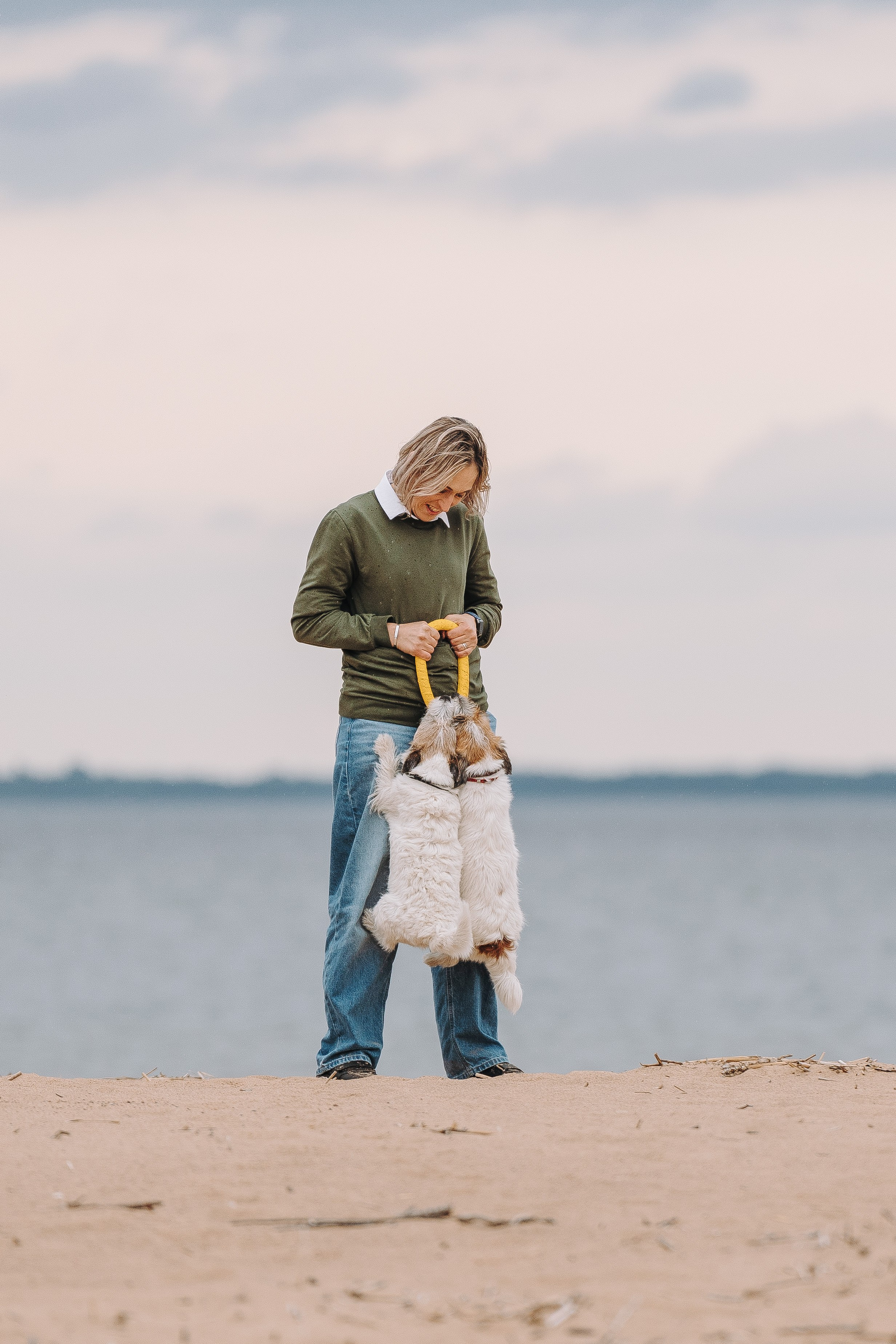 Оля, Ларс и Лукас. Фотограф анималист в Спб недорого Олеся Майорова