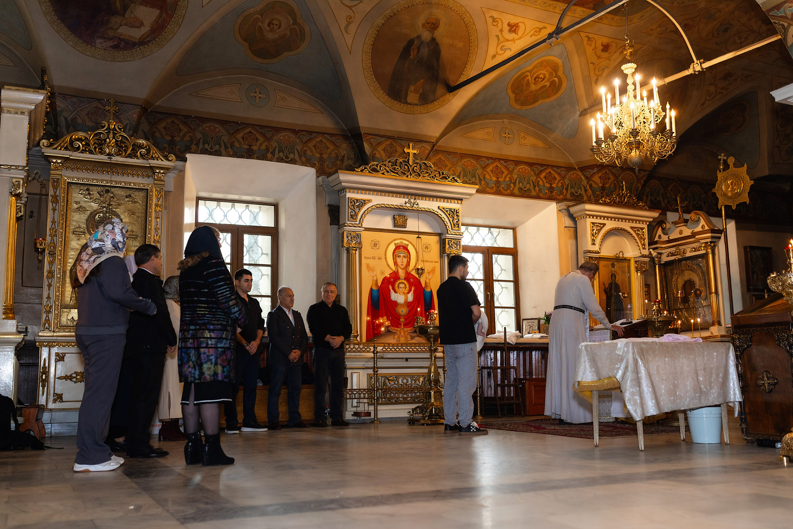 Таинство крещения Лилии. Фотограф в Железнодорожном и Балашихе