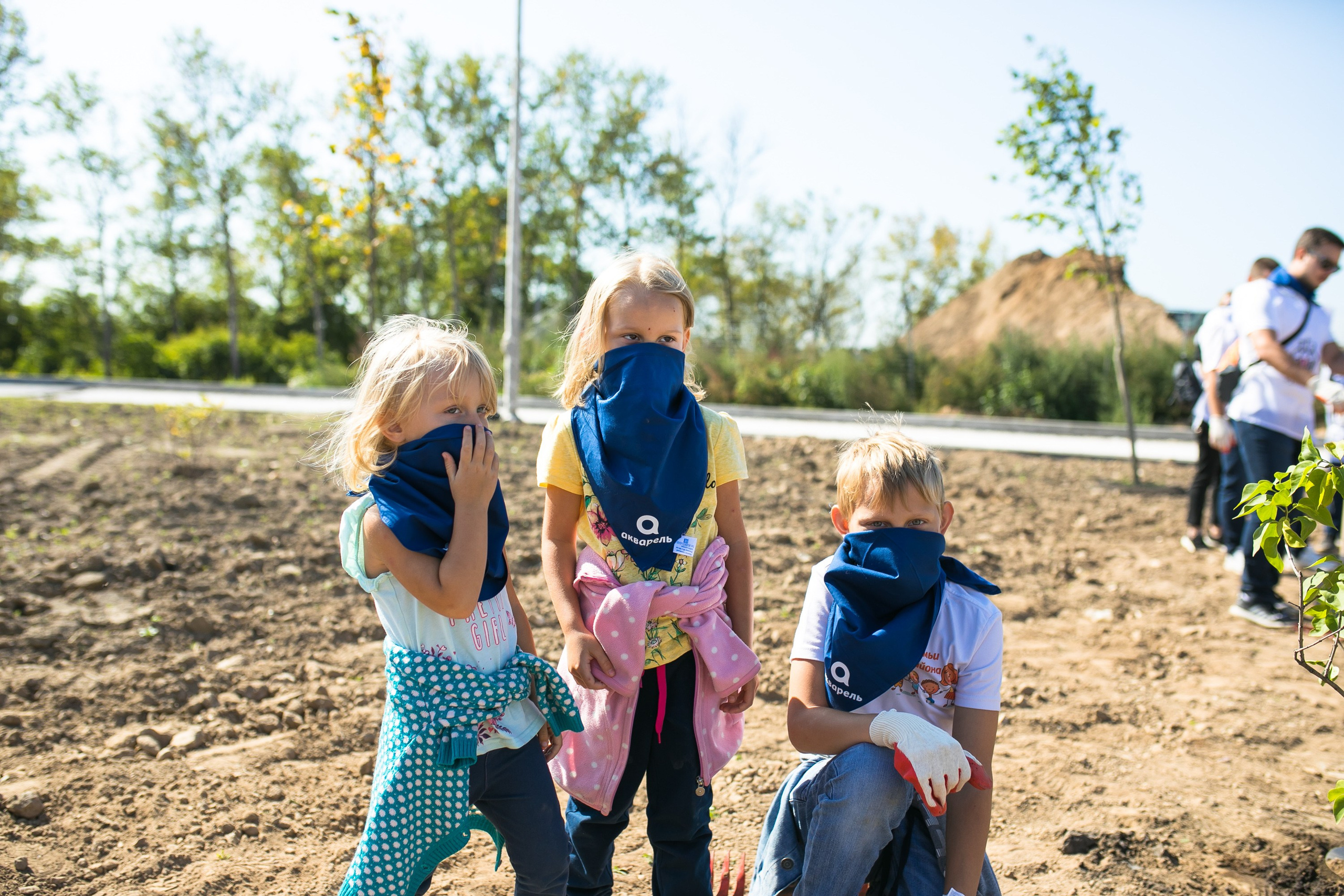 Экологическая акция «Акварельная аллея» ТРЦ Акварель Парк г. Пушкино. Портретный фотограф в Москве Анна Лукерьина