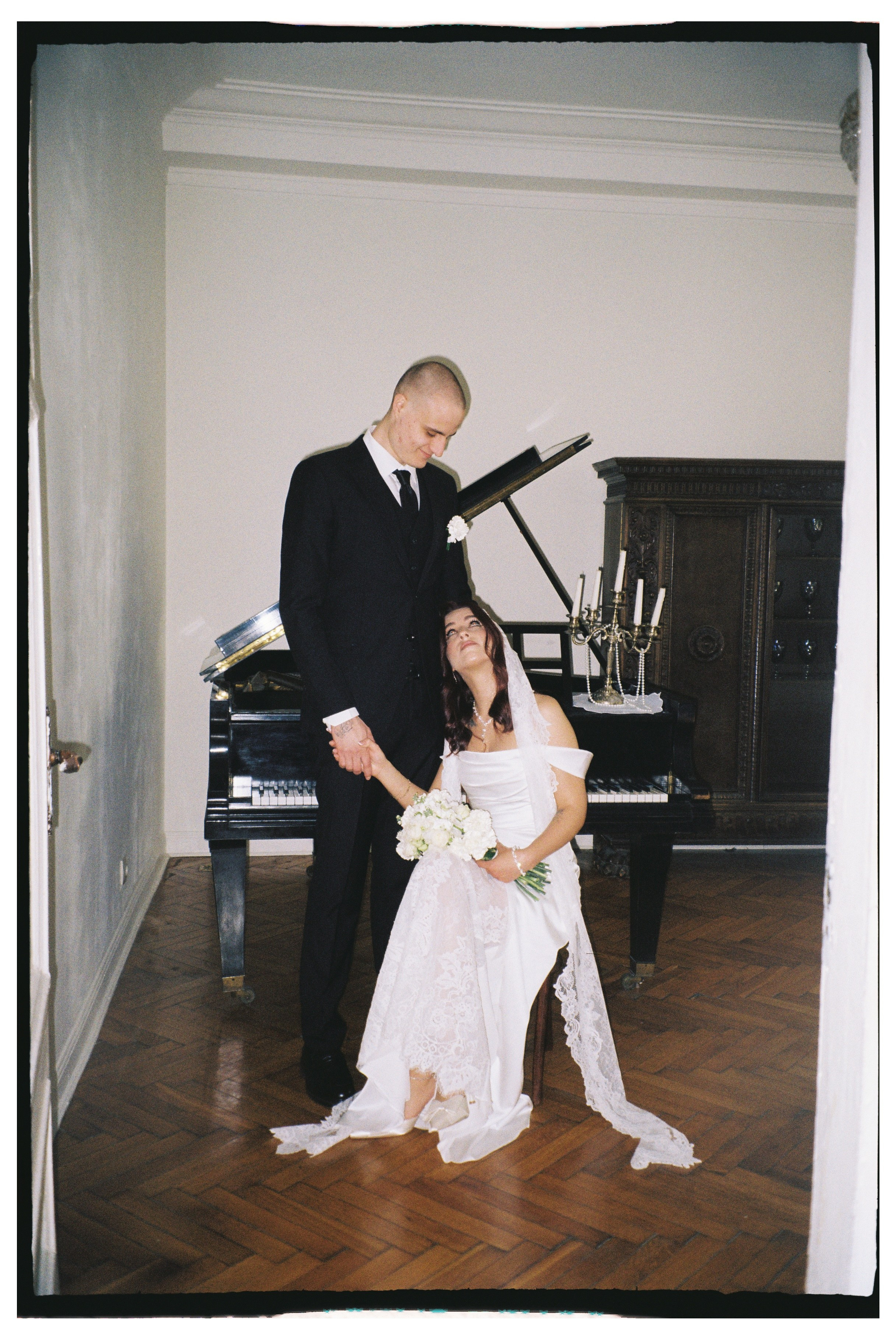 На плёнку (Олег и Маша). Фотограф в Москве — Евгения Прокопенко