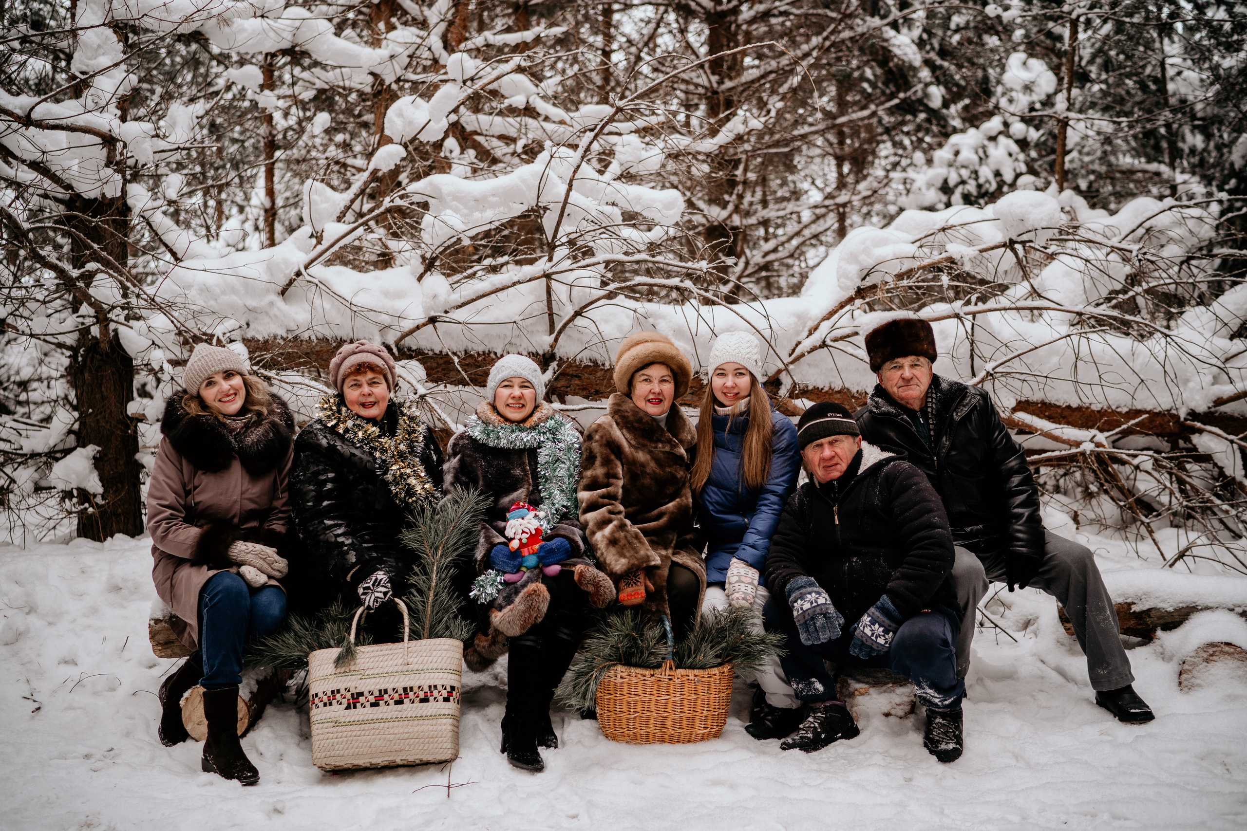 Съемка для бооольшой семьи. Искренний фотограф