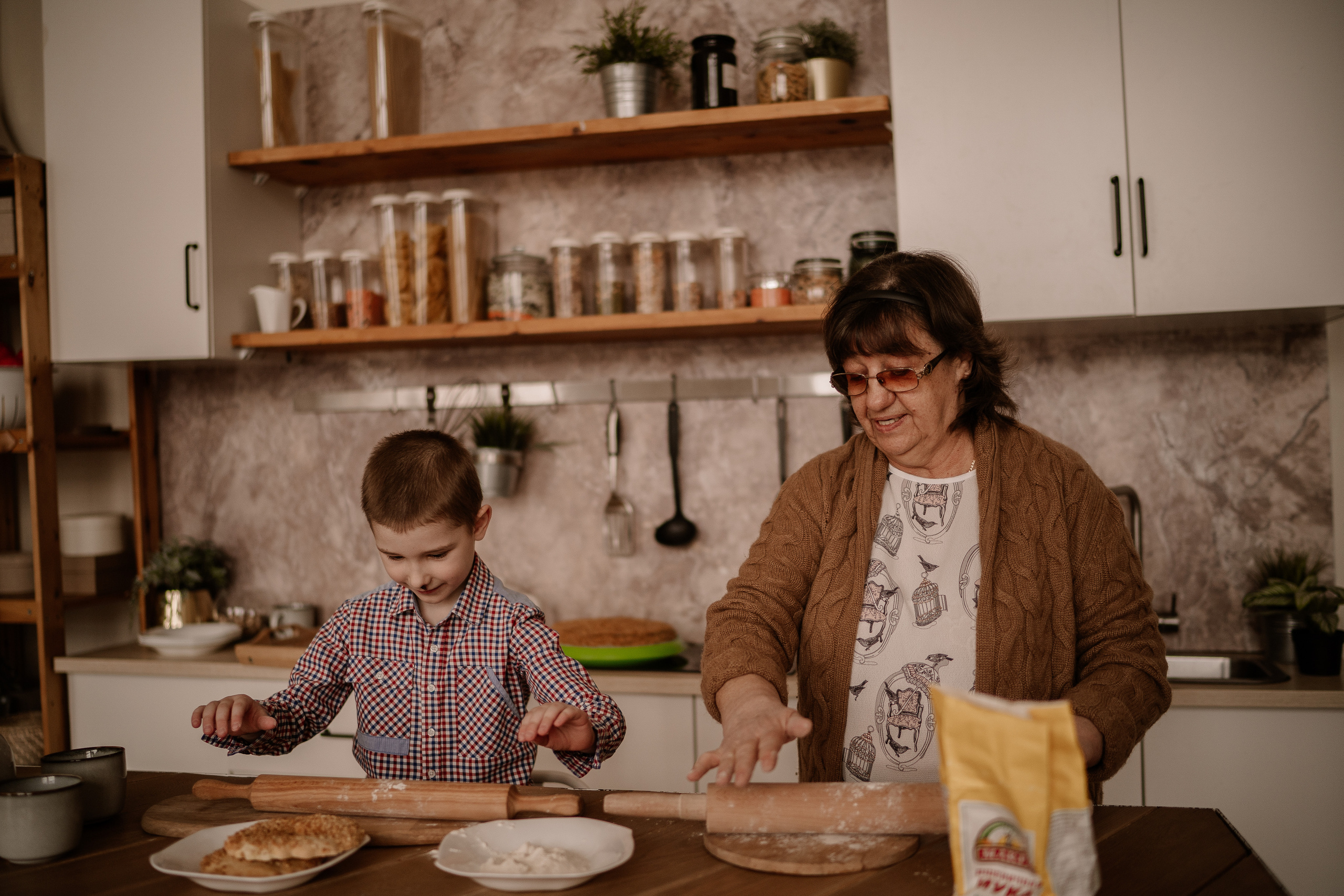 Большая семья. Искренний фотограф