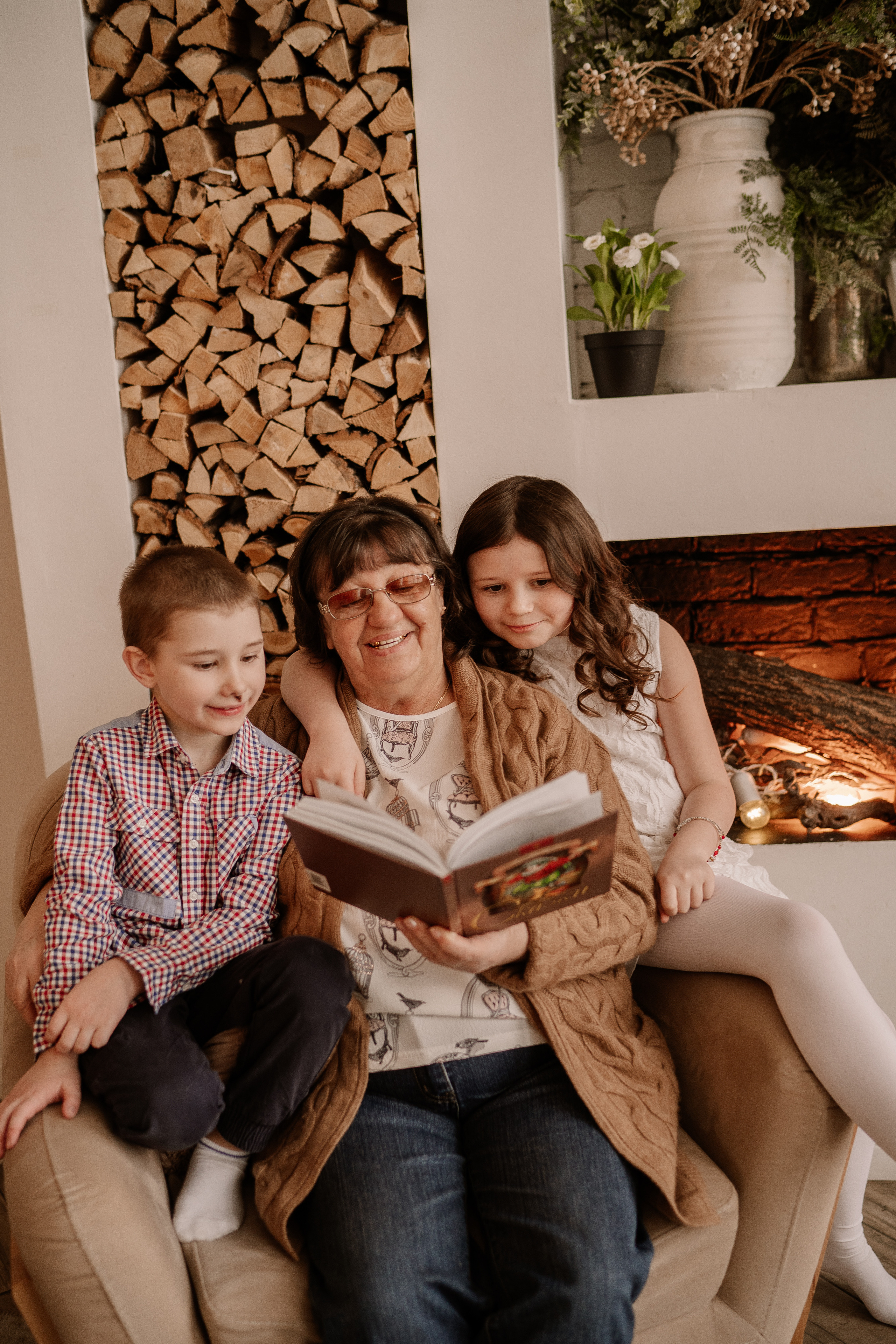 Большая семья. Искренний фотограф