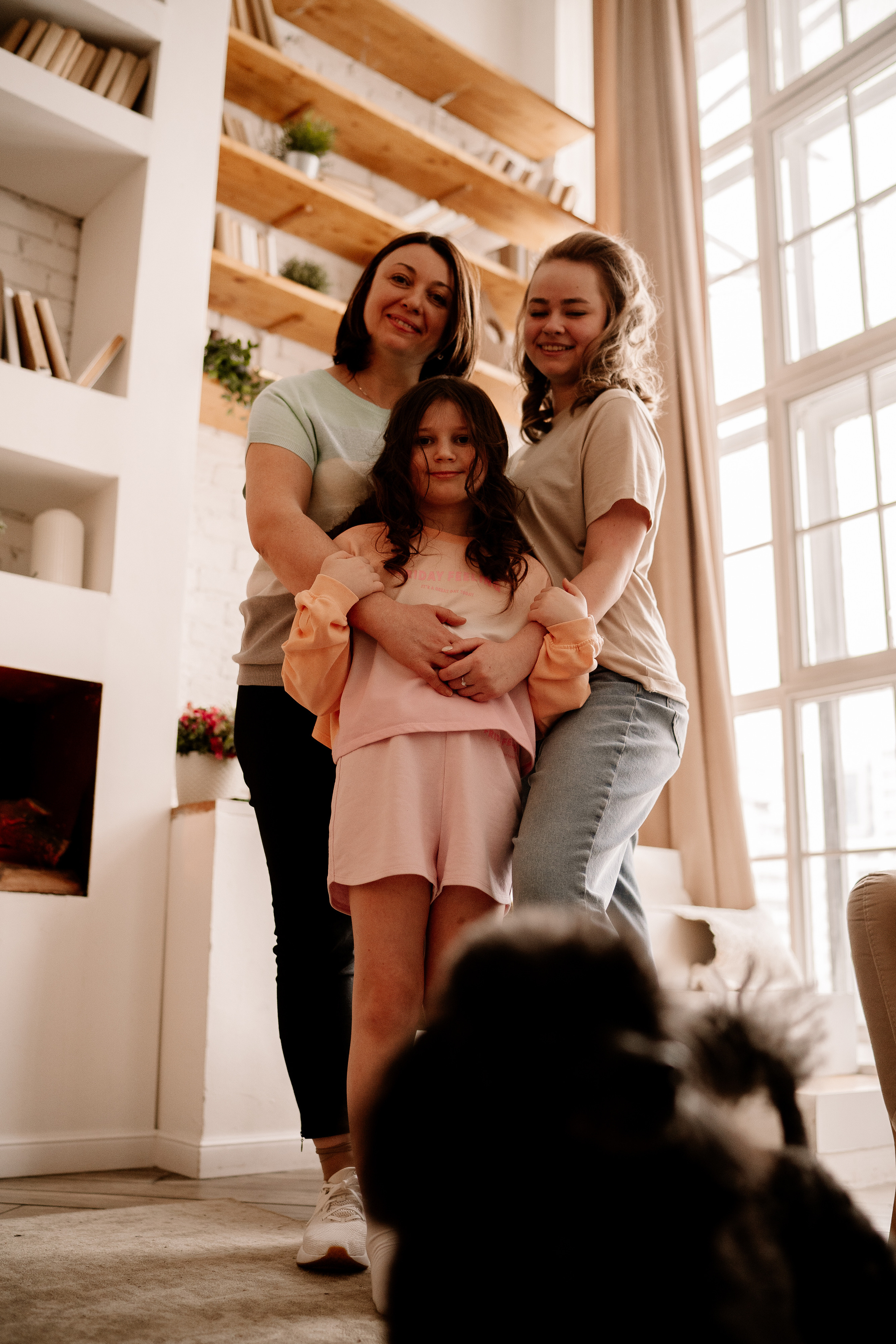 Большая семья. Искренний фотограф