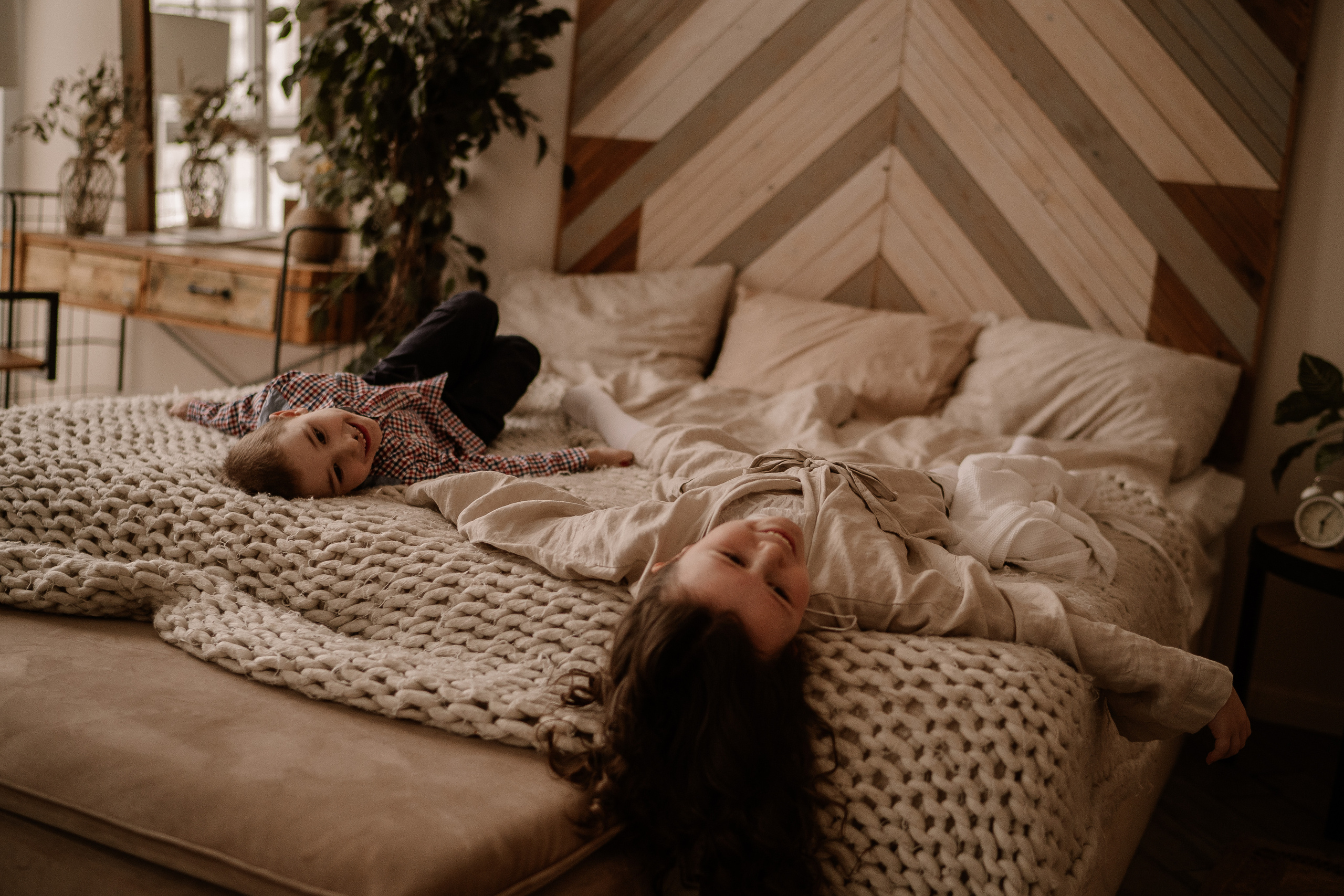 Большая семья. Искренний фотограф