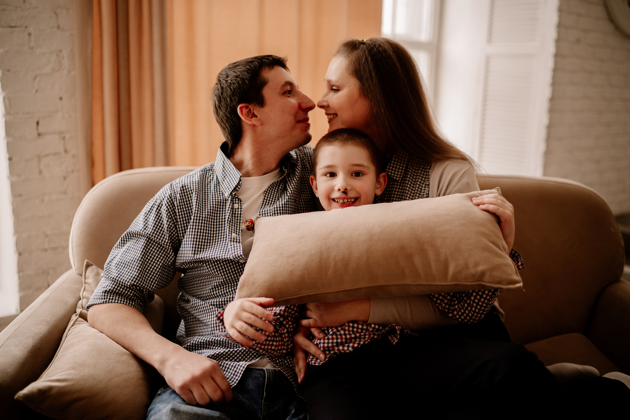 Большая семья. Искренний фотограф