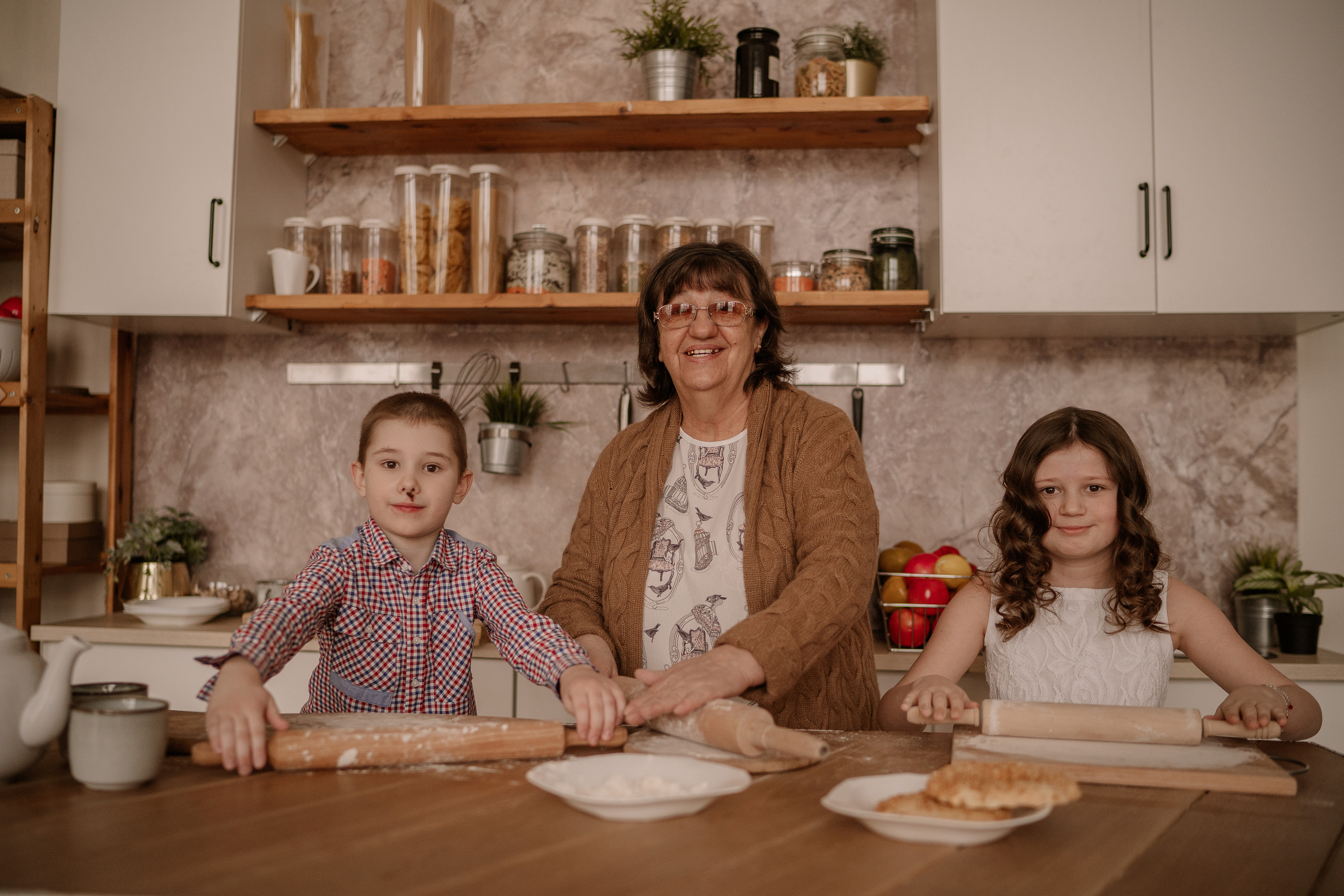Большая семья. Искренний фотограф