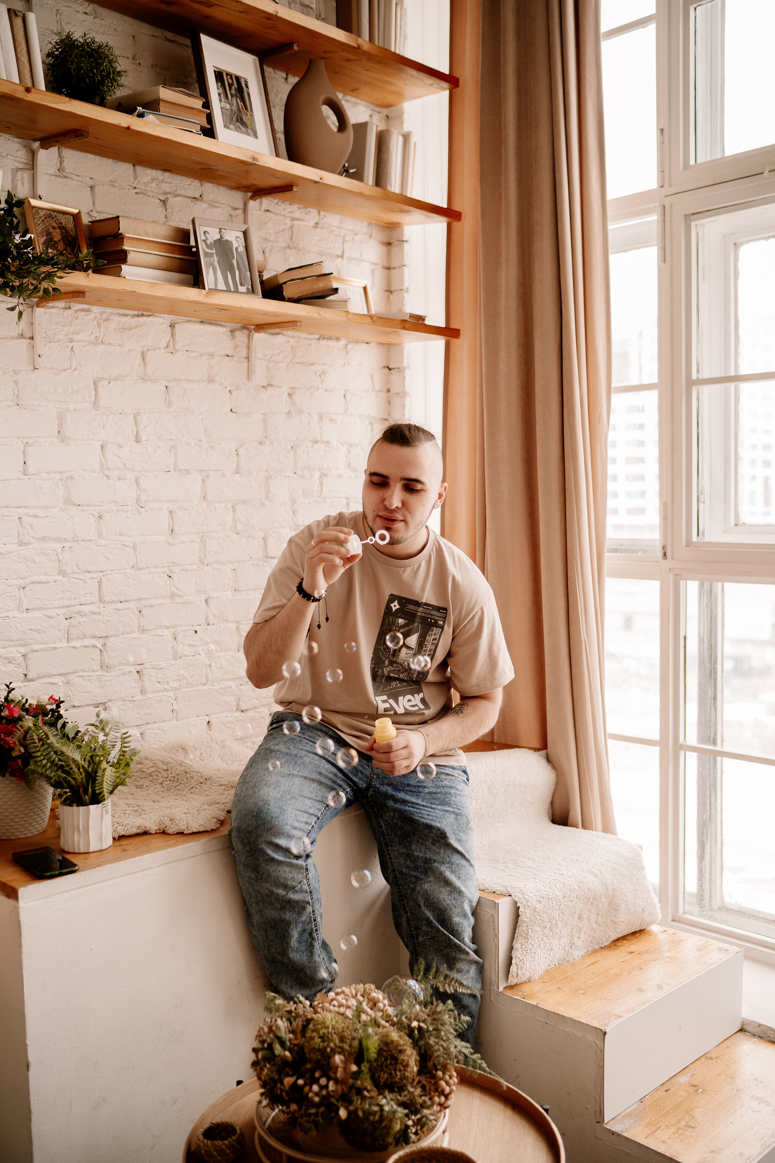 Большая семья. Искренний фотограф