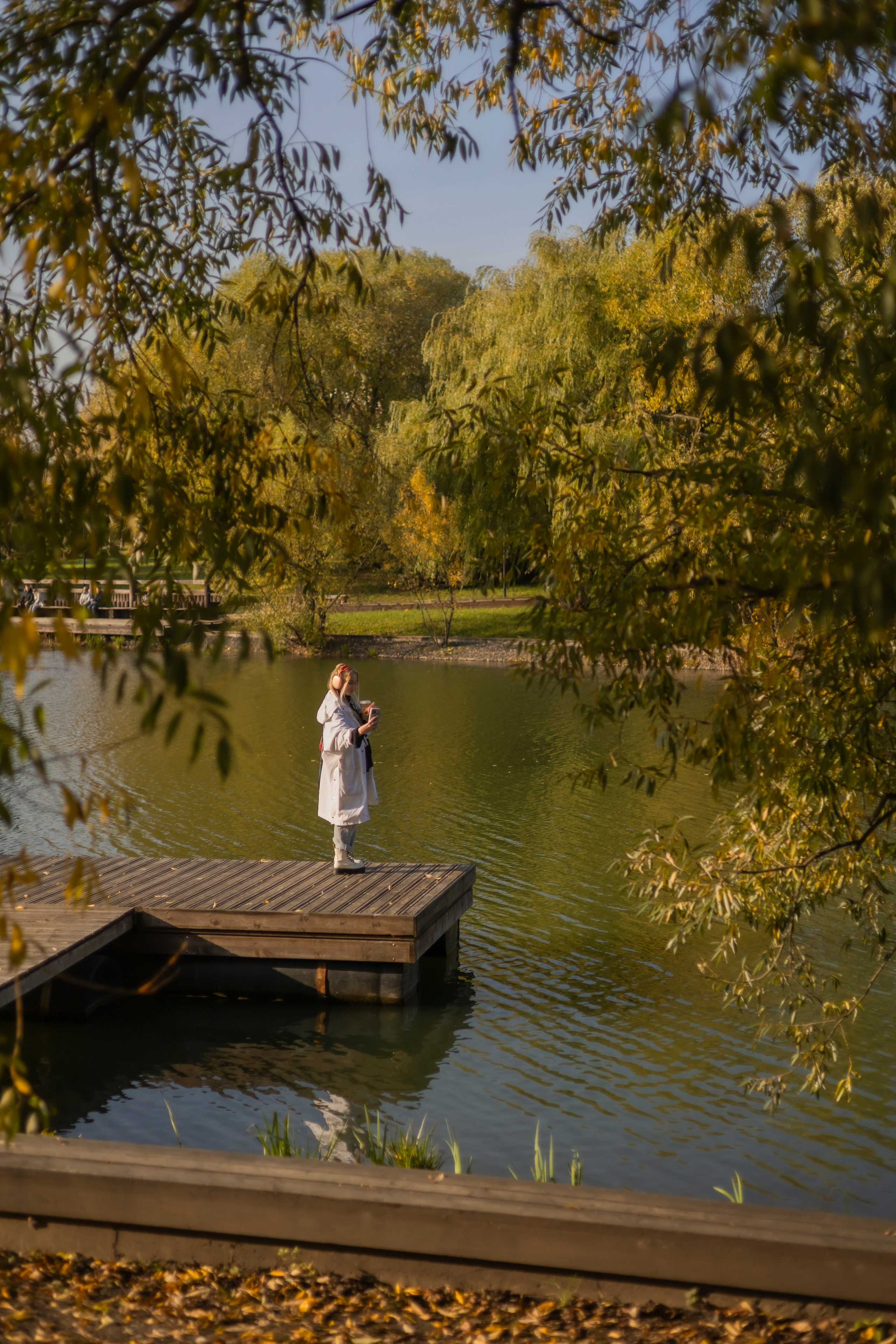 Осенний пруд. Женский и семейный фотограф в Москве и Московской области Наталья Минт