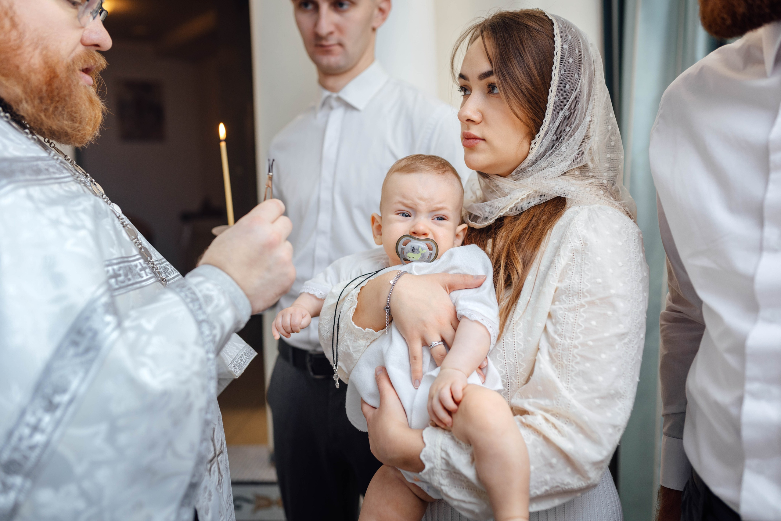 Крещение Демида, храм Святой Троицы, декабрь 2025