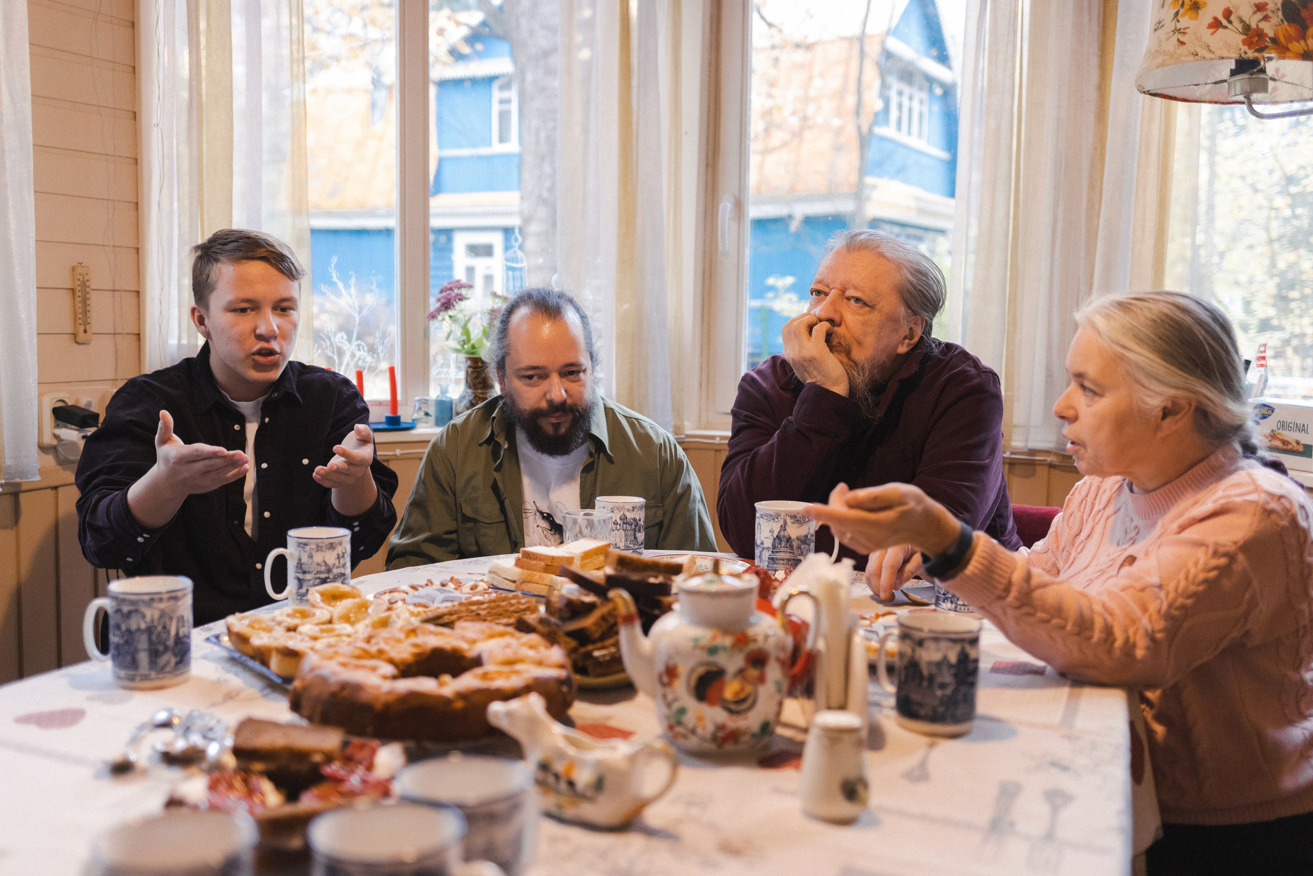Five o'clock (история большой семьи). Семейный фотограф в Москве