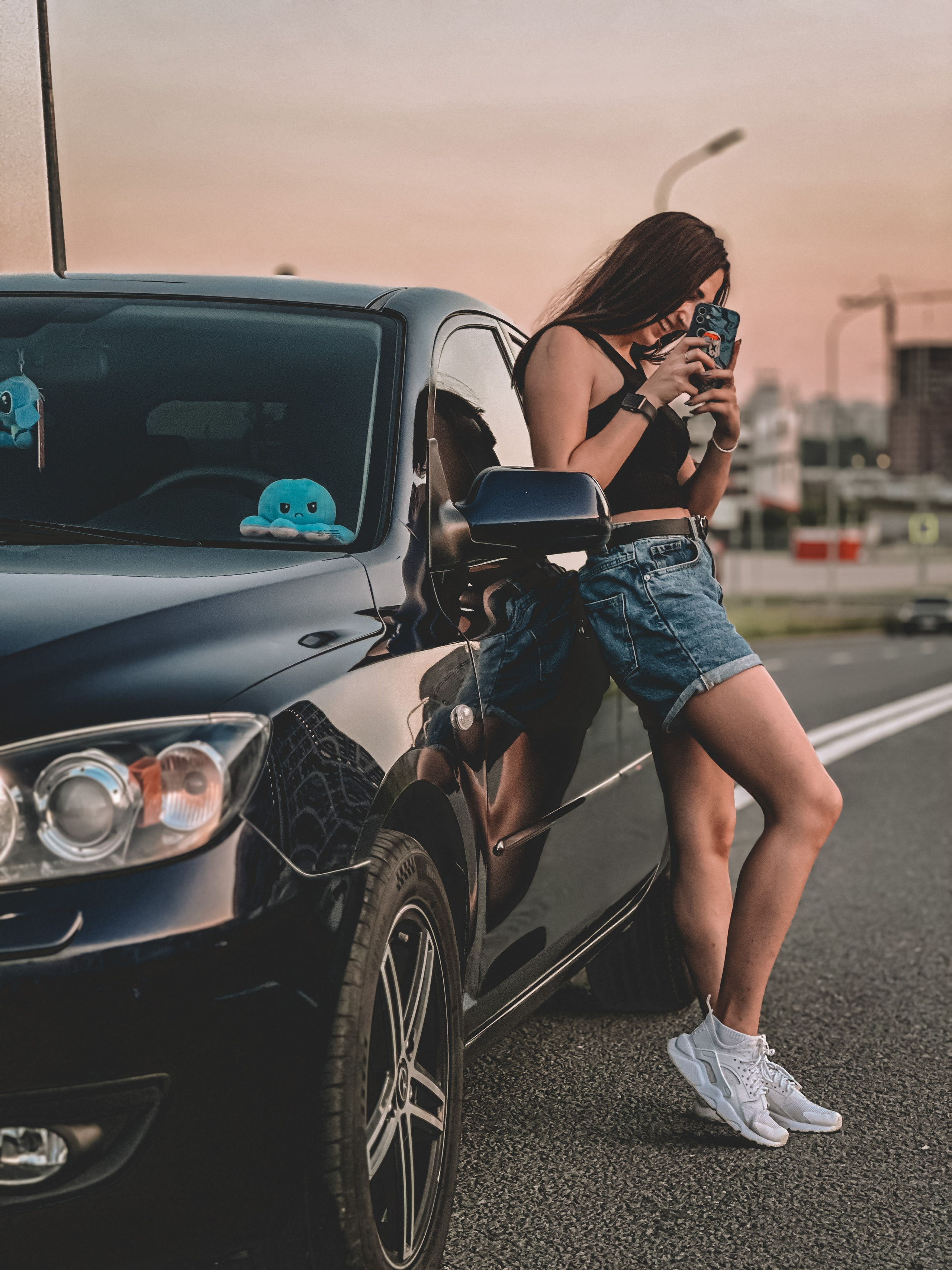 Тандем Драйва: фотосессия вас и вашего автомобиля. Карина и Mazda. Ирина Санрайз — Автомобильный фотограф в Москве