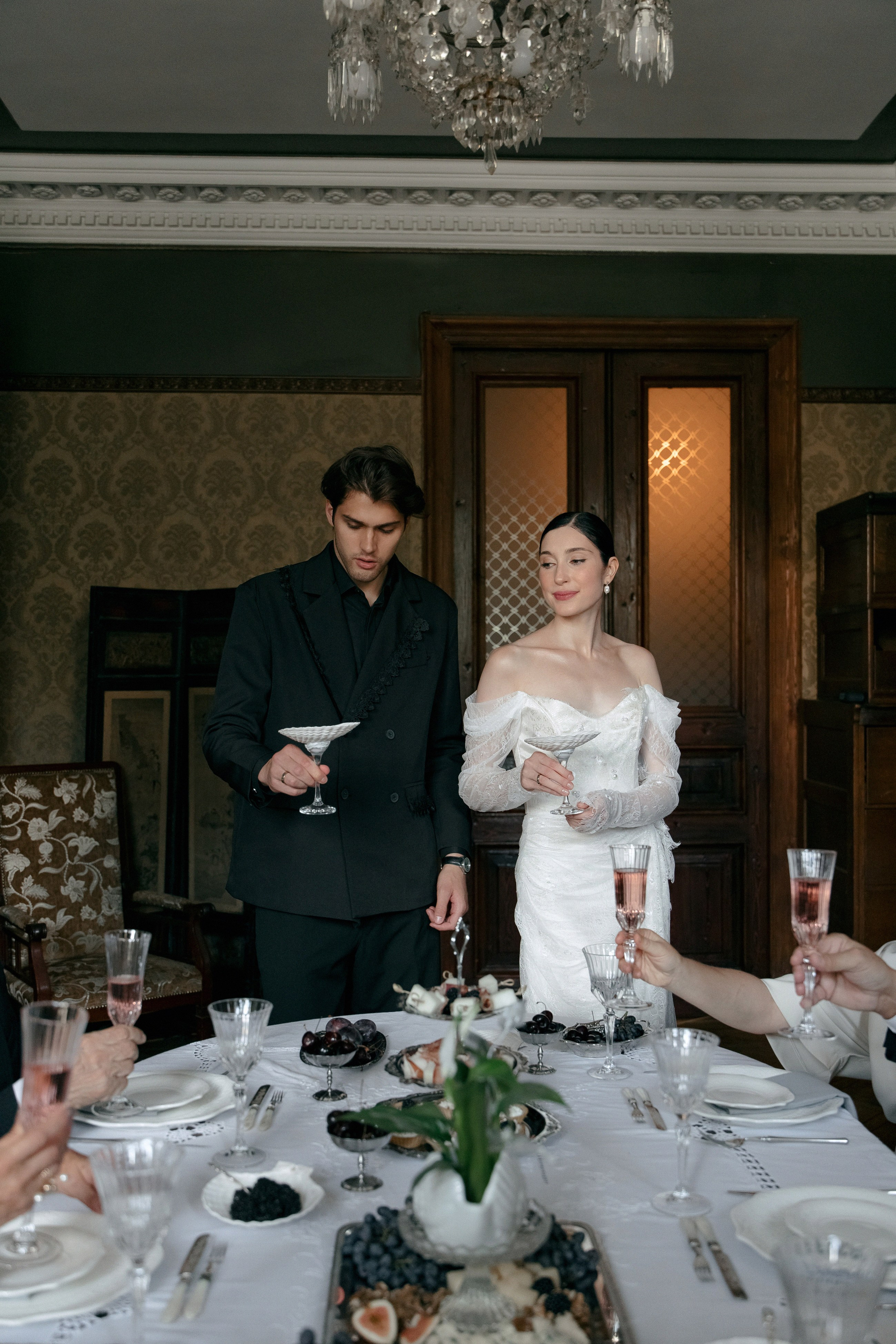 Винтажная история Полины и Дмитрия. Свадебный фотограф Москва