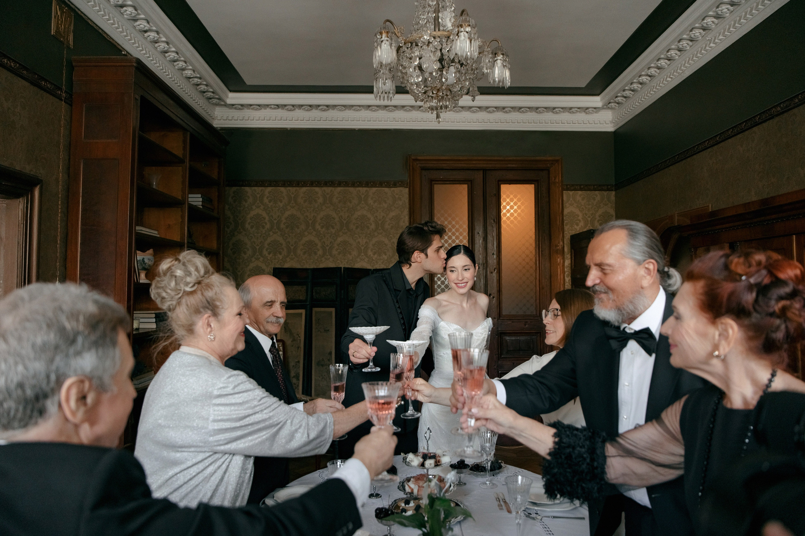 Винтажная история Полины и Дмитрия. Свадебный фотограф Москва