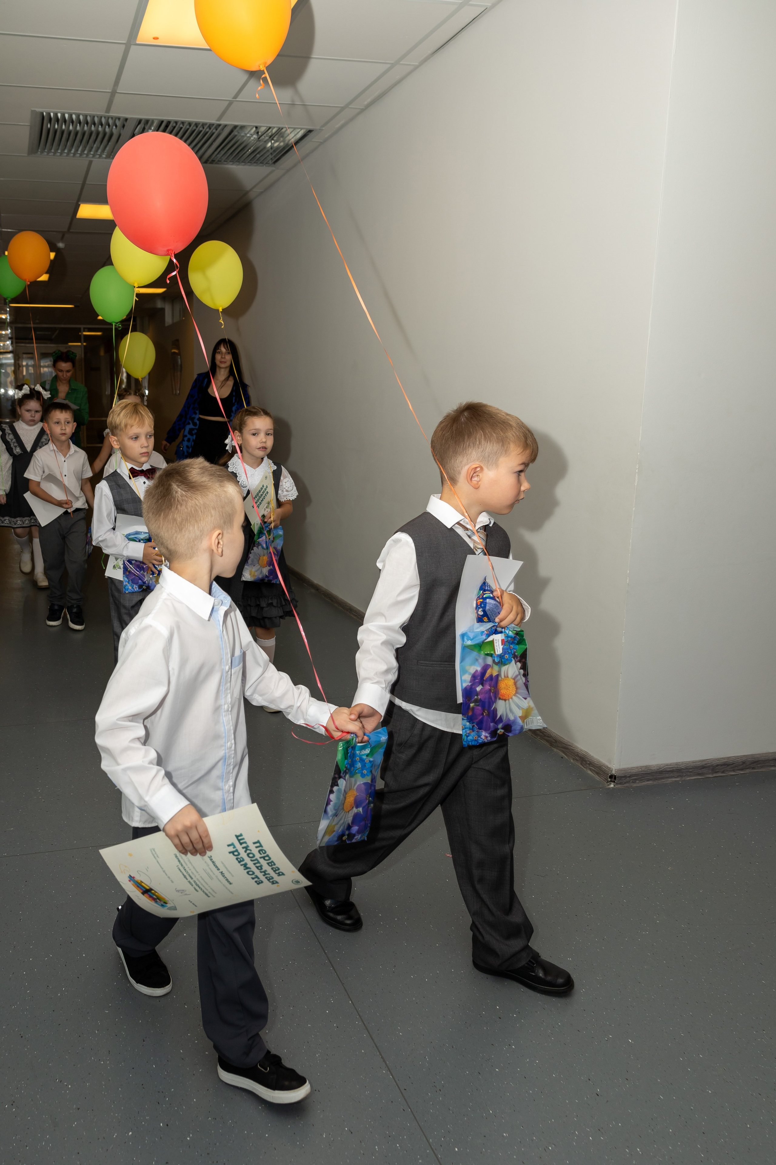 Первый раз в первый класс (репортажная съемка). Фотограф в Серпухове Наталья Руденко